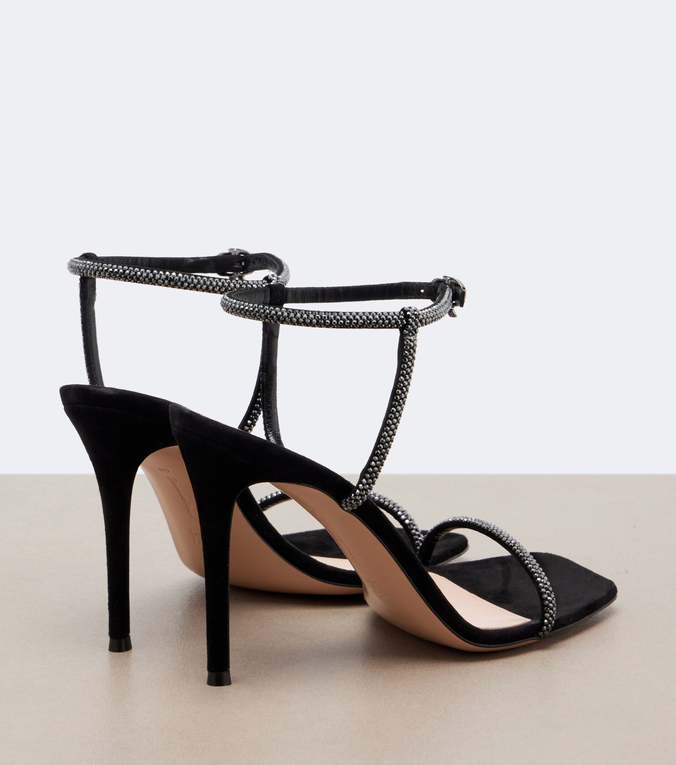 GIANVITO ROSSI Gianvito Rossi Embellished leather sandals