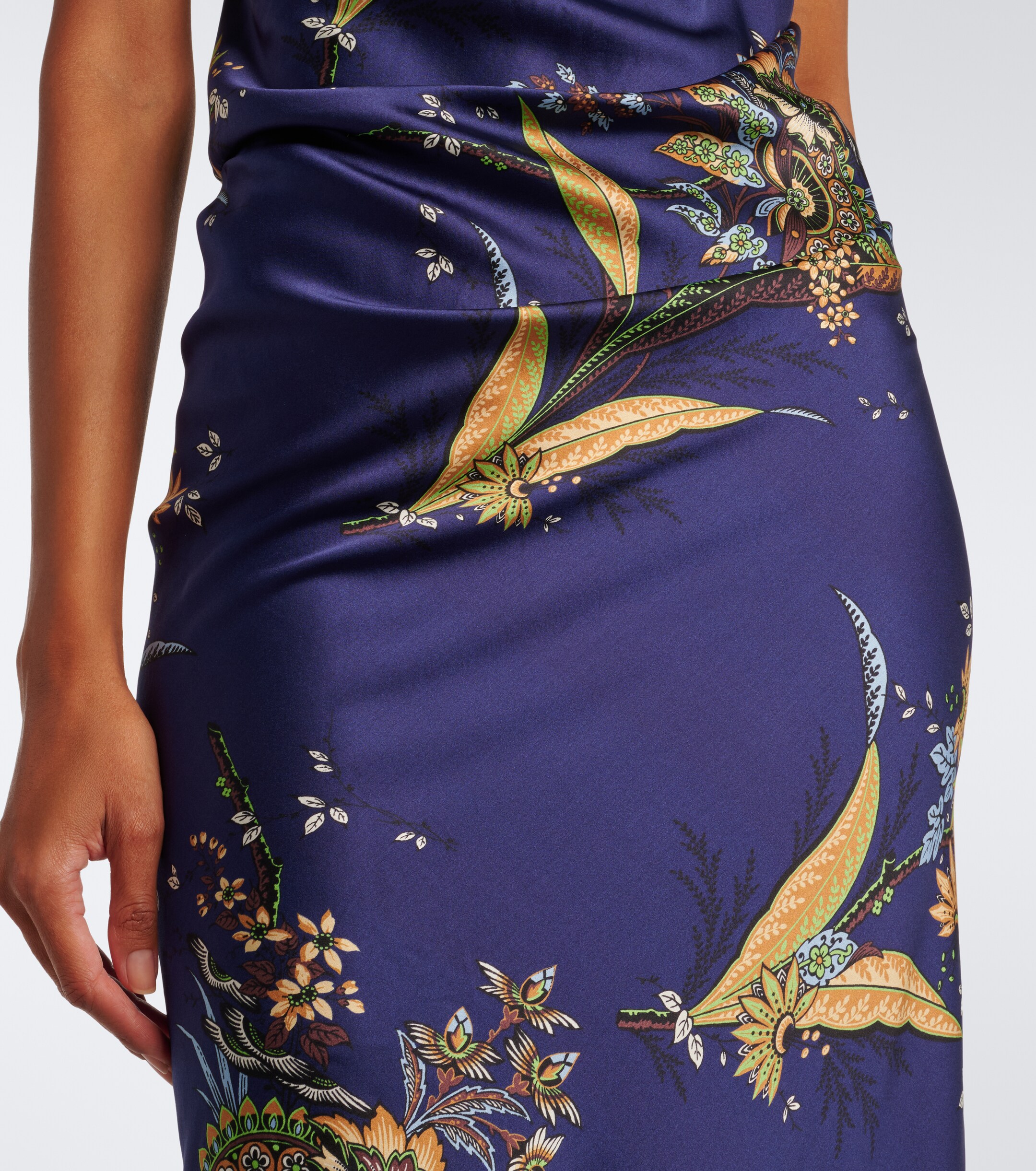 Staud Staud Charli printed silk-blend maxi dress