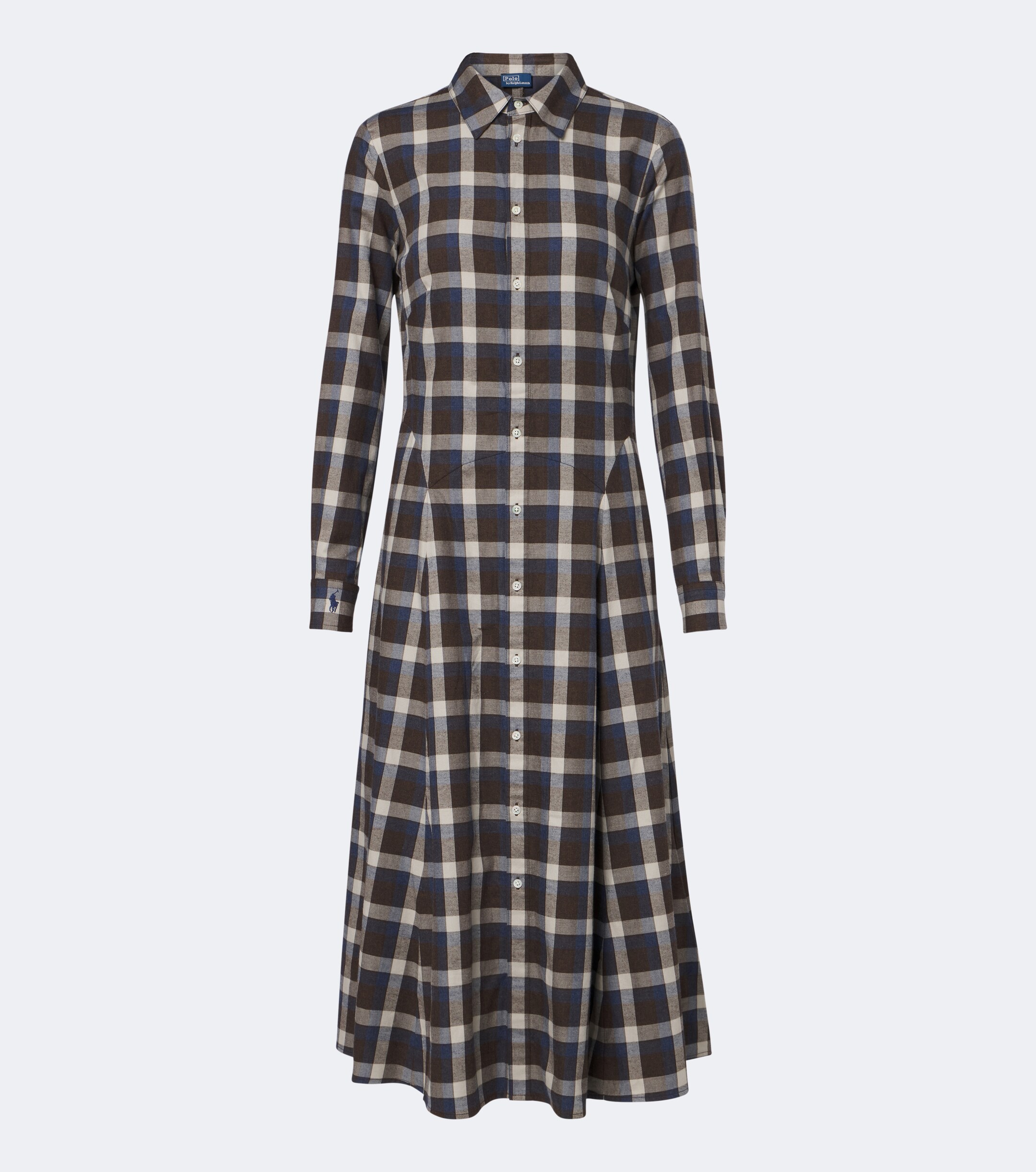Polo Ralph Lauren Polo Ralph Lauren Plaid cotton twill shirt dress