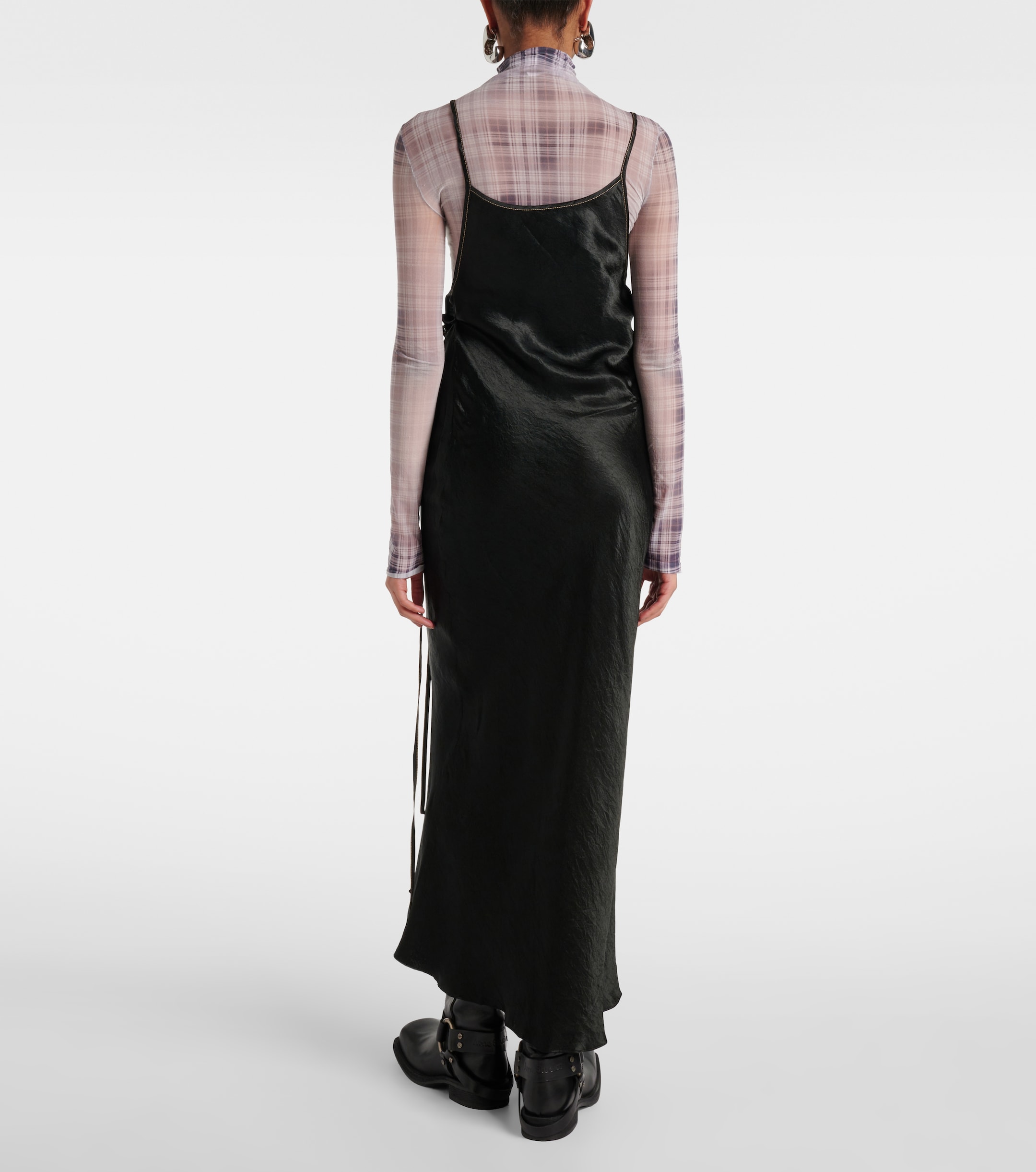Acne Studios Satin maxi dress thumbnail