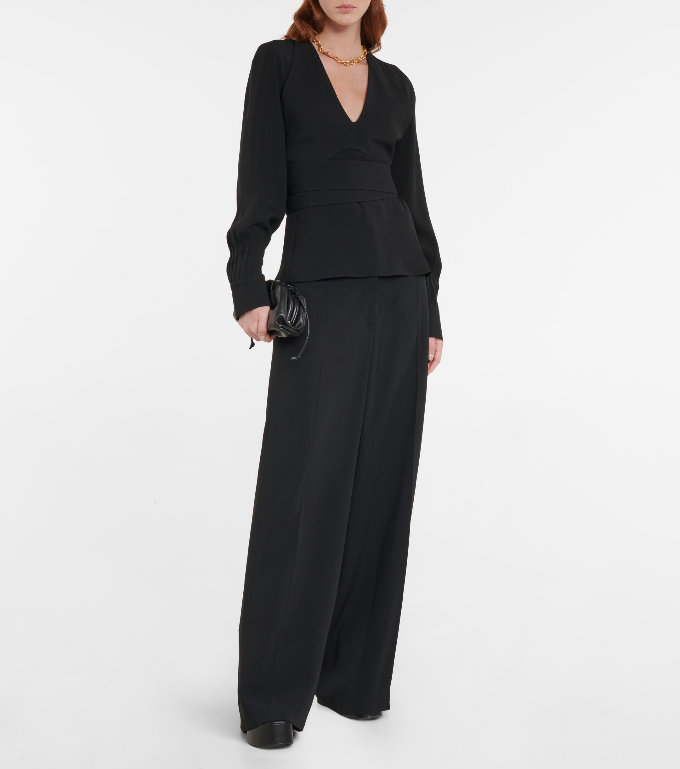 Altuzarra Dagur crêpe blouse
