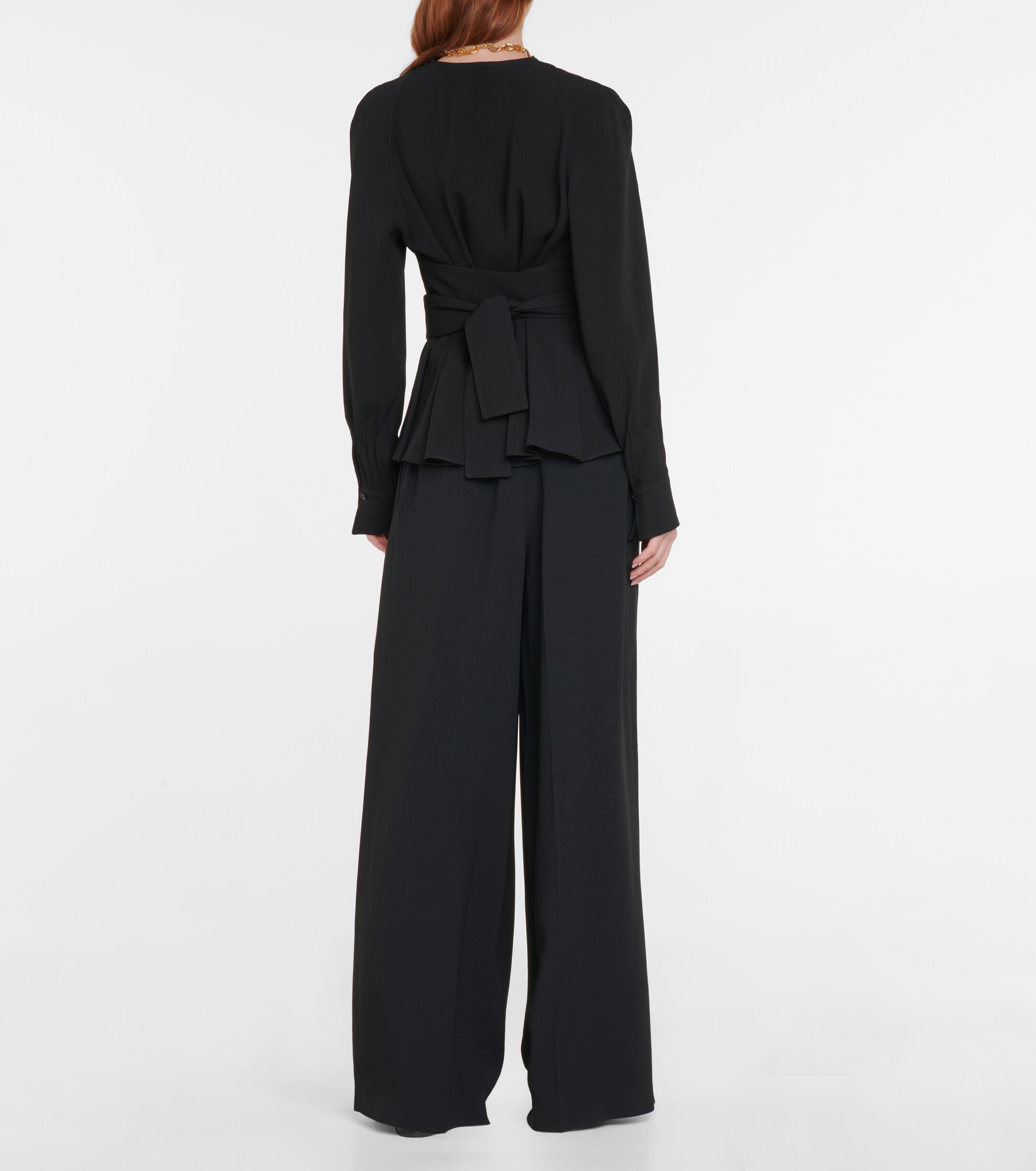 Altuzarra Dagur crêpe blouse