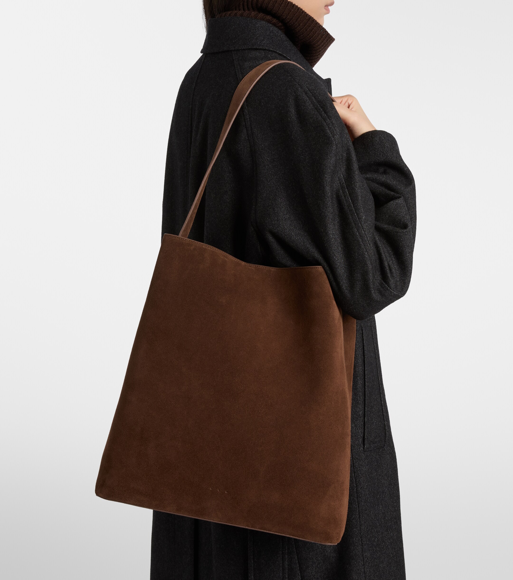 AESTHER EKME Sac Large suede tote bag thumbnail