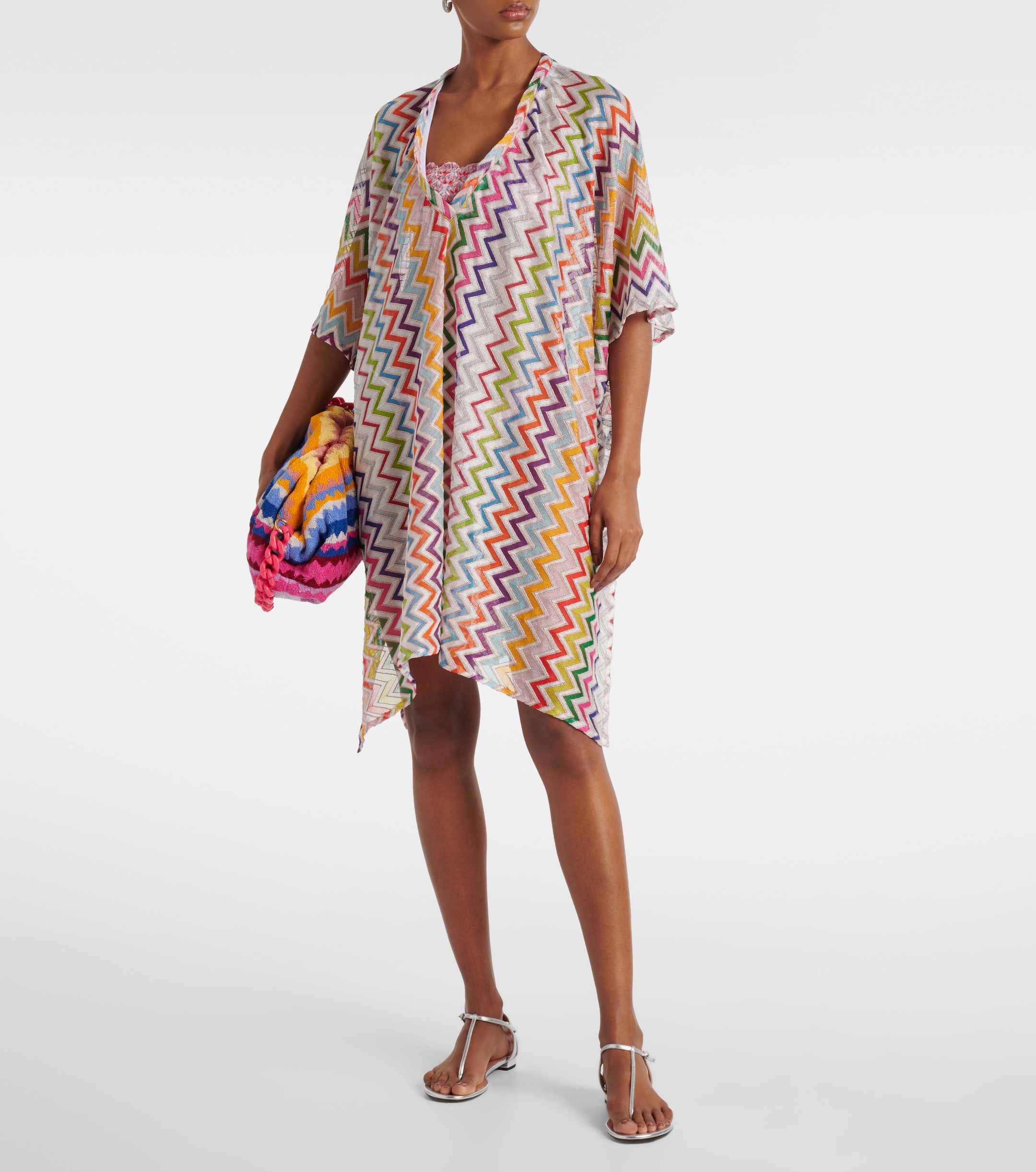 Missoni - Zigzag semi-sheer beach dress | Plush