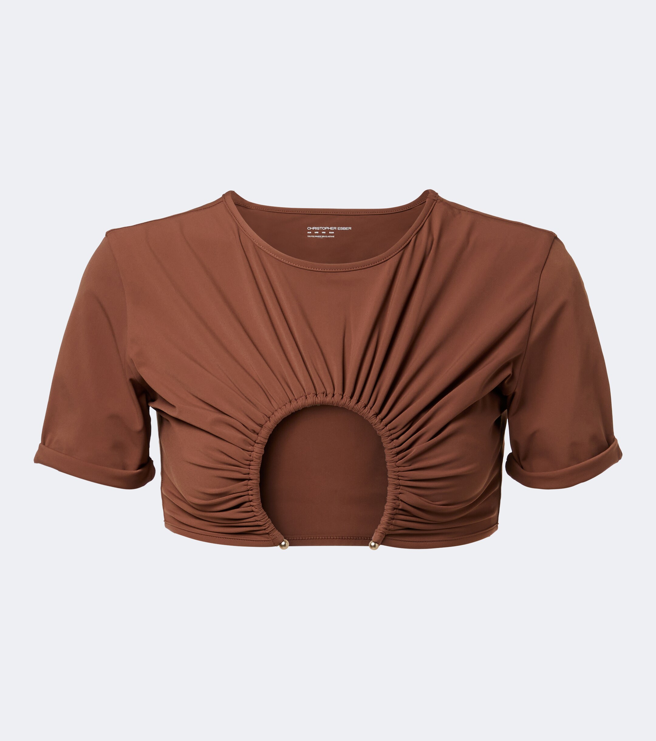 Christopher Esber Christopher Esber Cutout bikini top