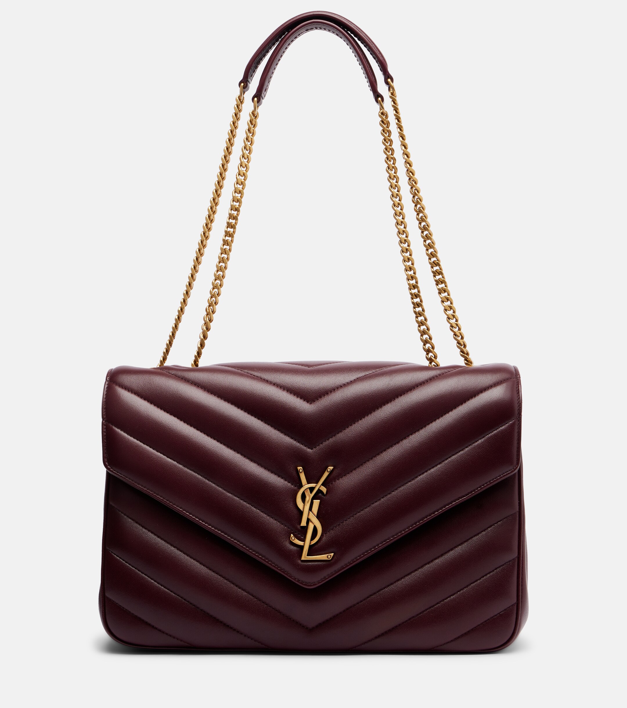 Saint Laurent Loulou Large leather shoulder bag