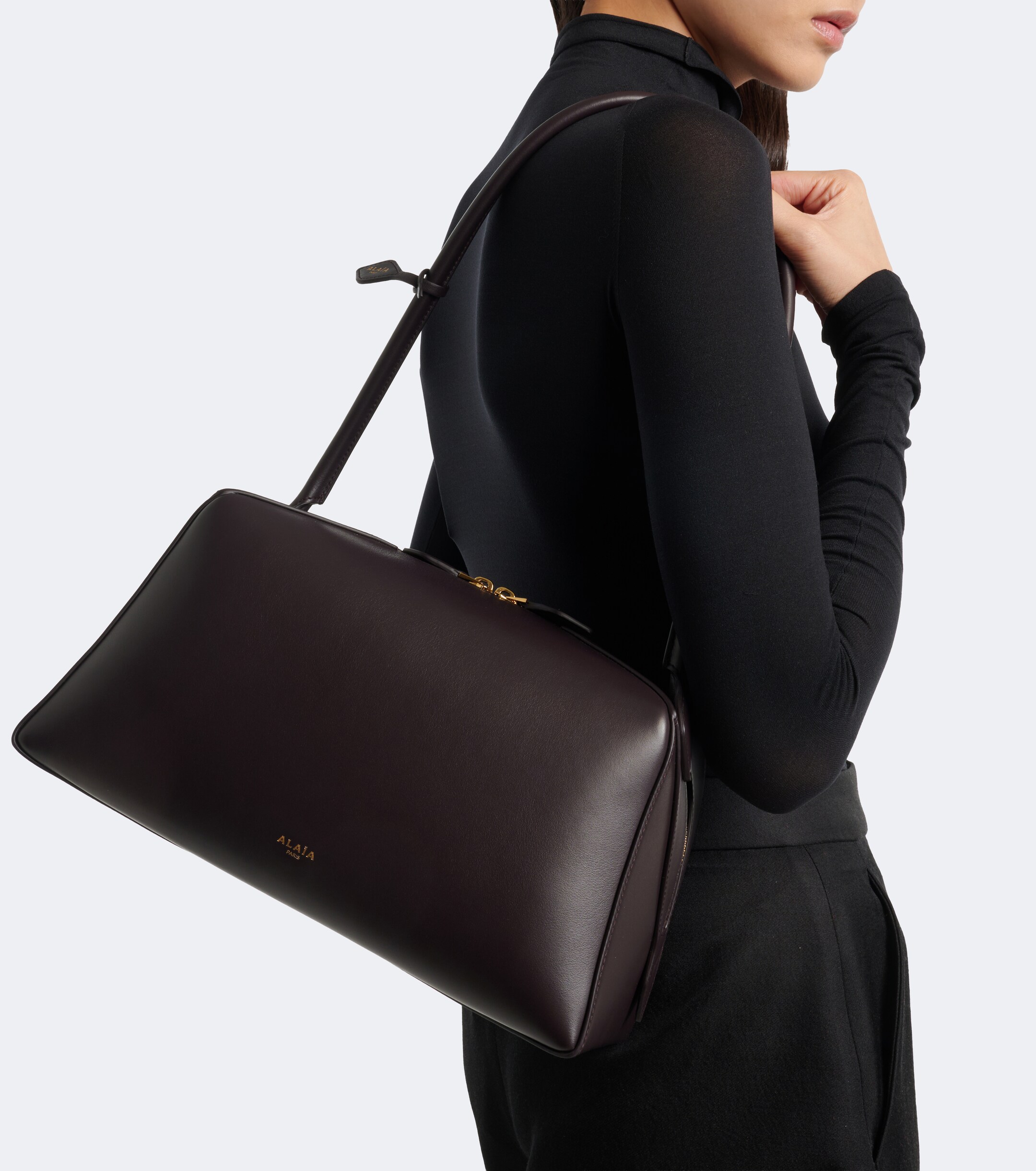 Alaïa Le Bouledogue leather shoulder bag
