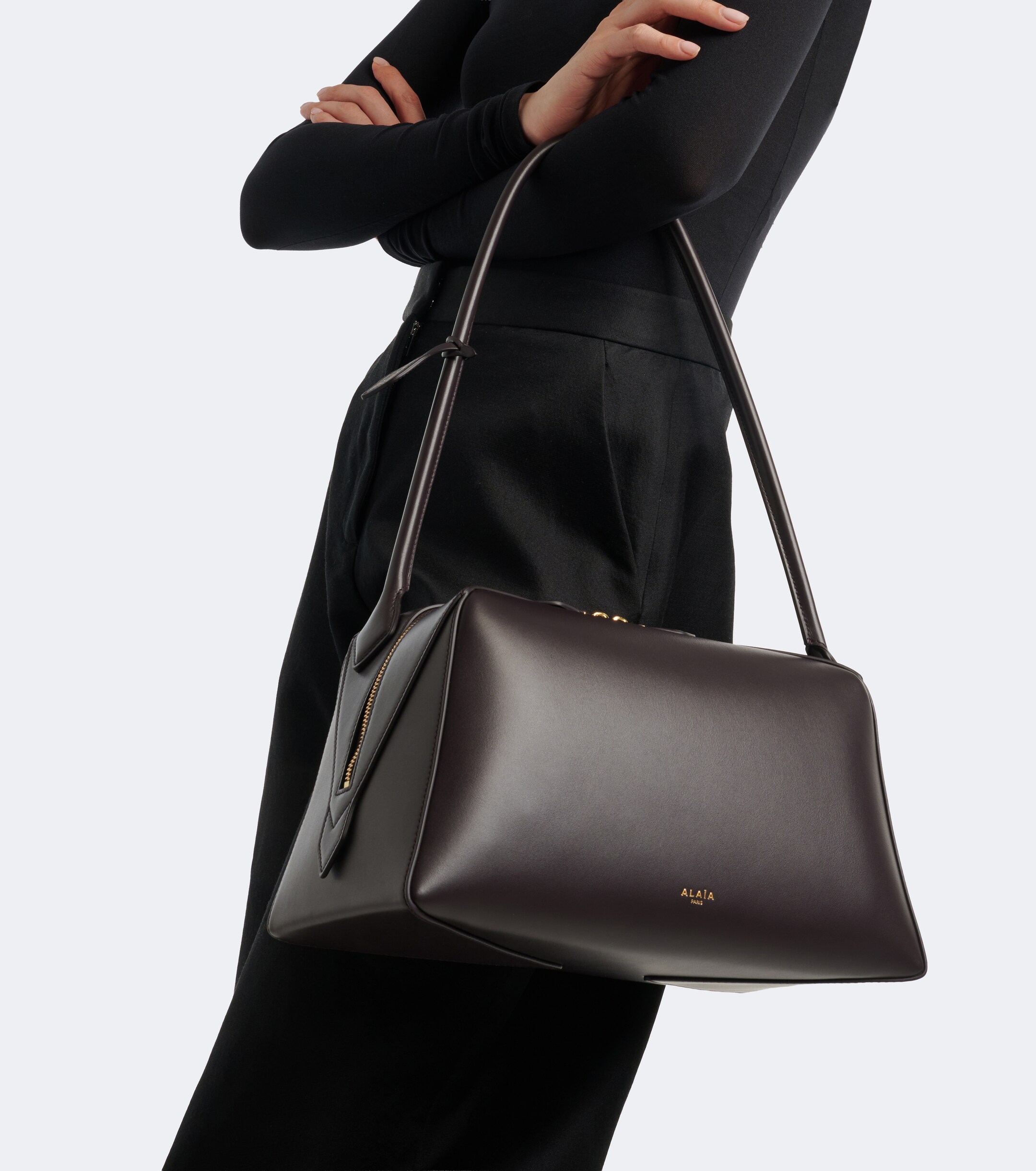 Alaïa Le Bouledogue leather shoulder bag