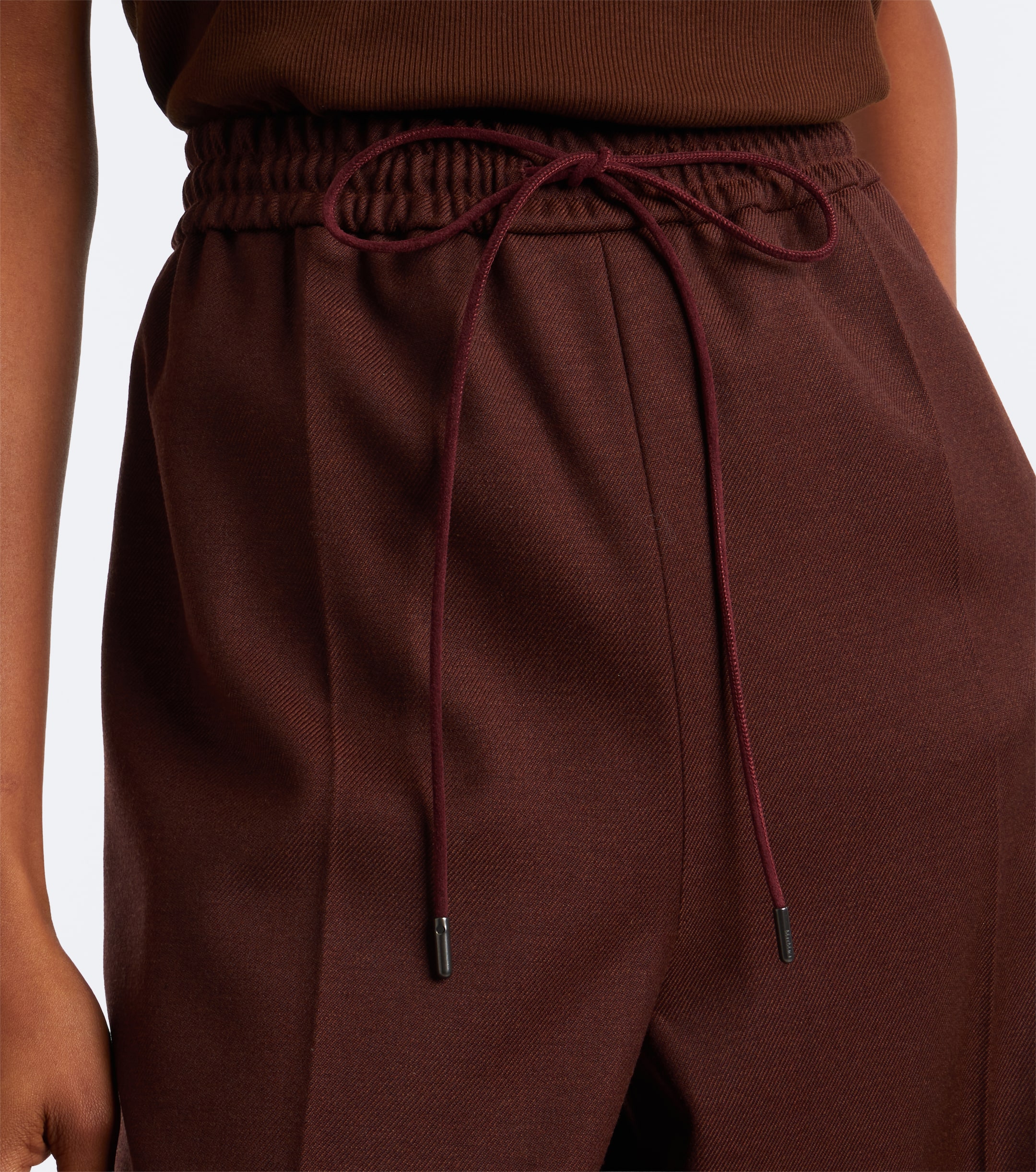 Max Mara Max Mara Virgin wool wide-leg pants