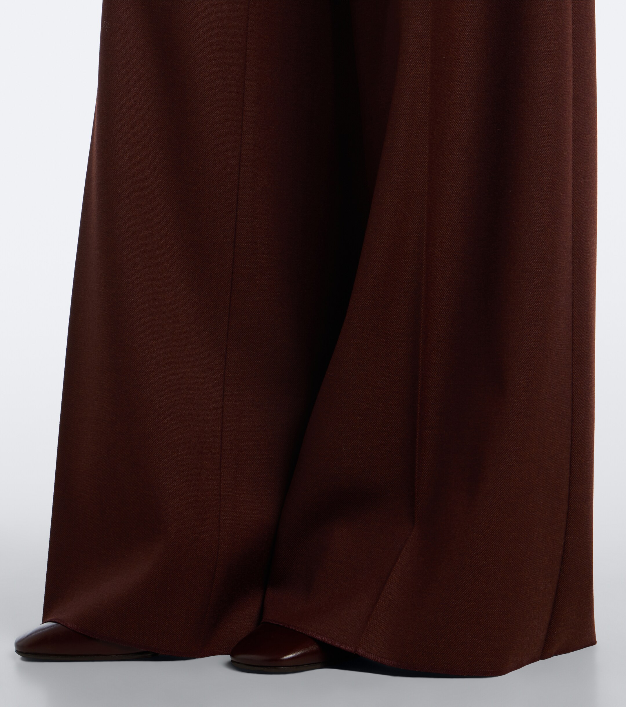 Max Mara Max Mara Virgin wool wide-leg pants