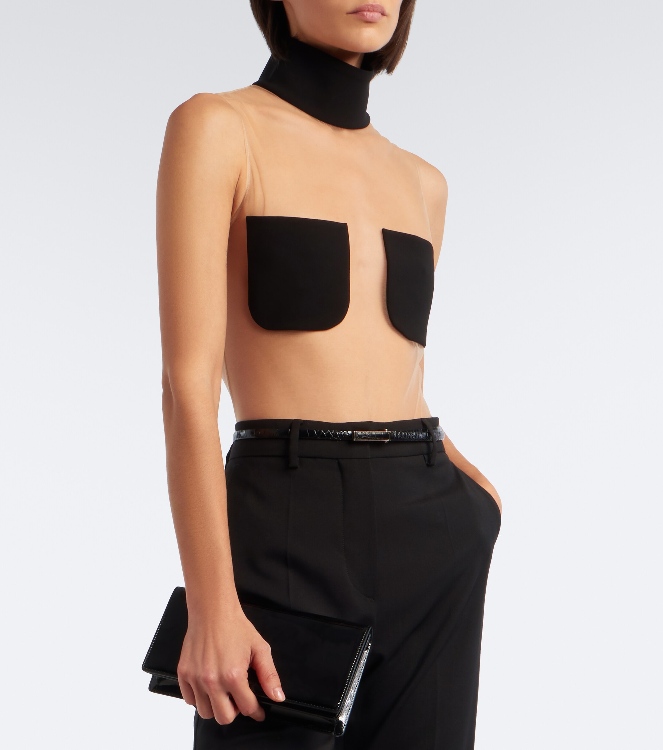 Courrèges Courrèges Tulle bodysuit