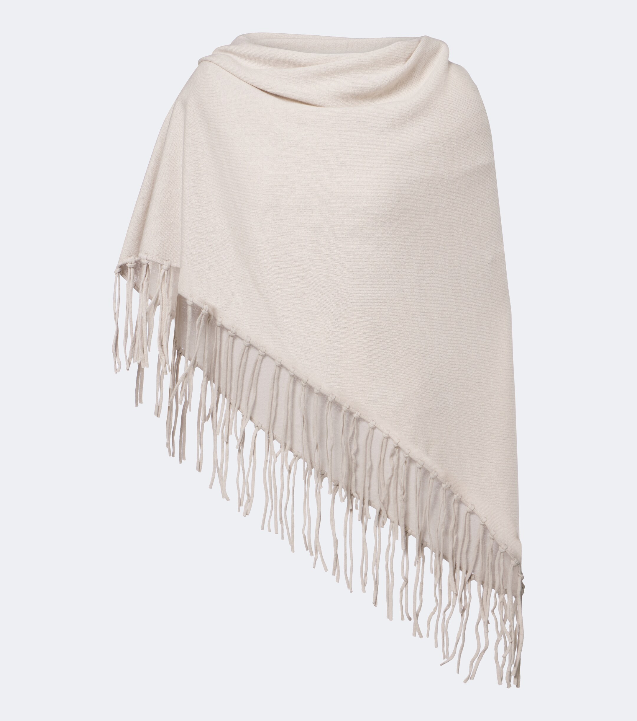 Jardin des Orangers Jardin des Orangers Fringed wool and cashmere shawl