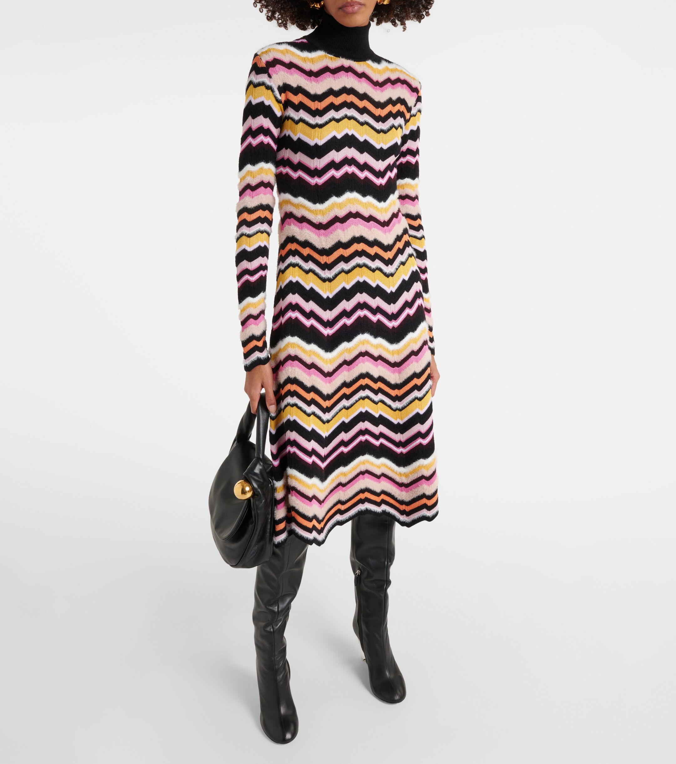 Missoni Zigzag sweater dress thumbnail