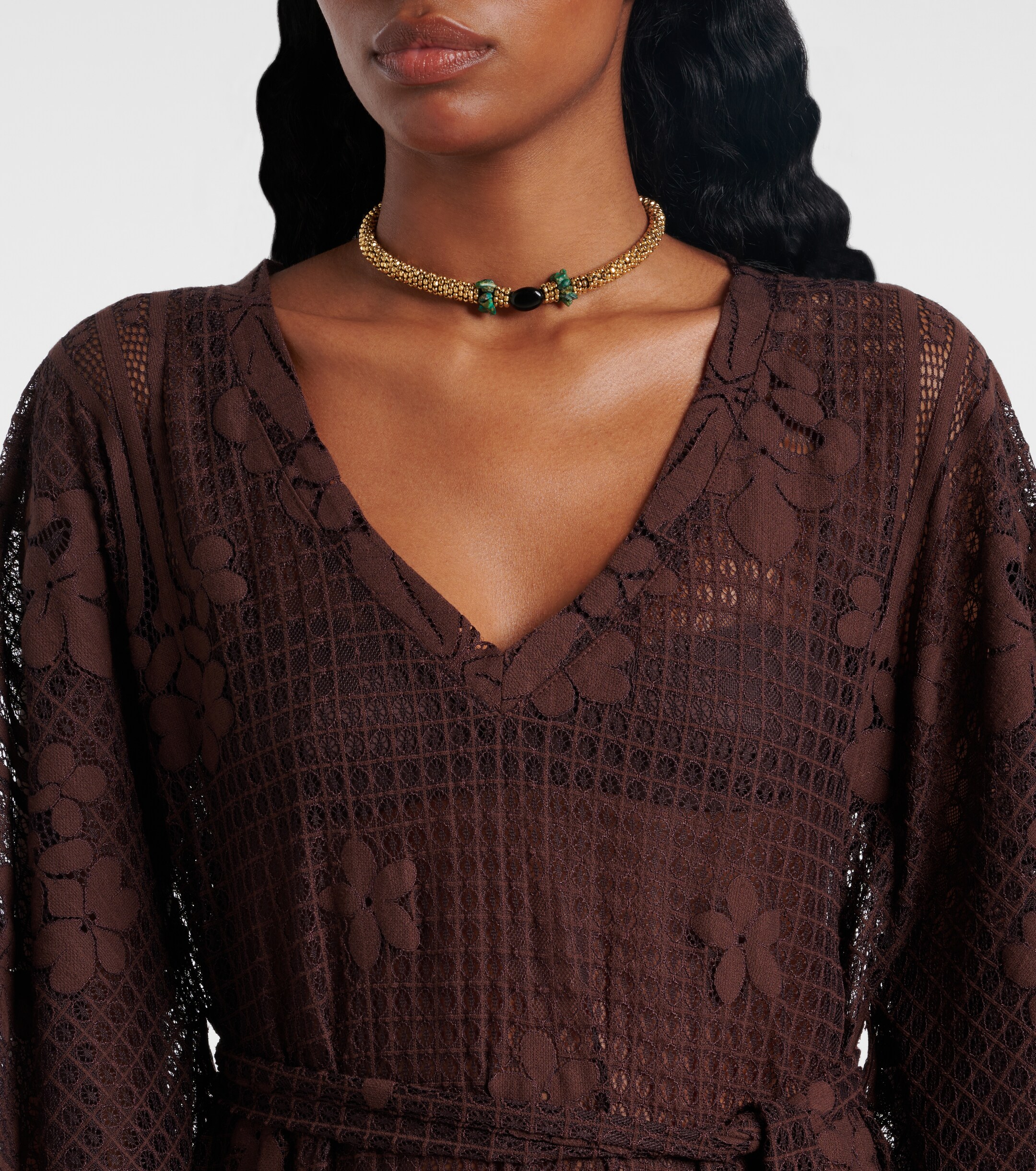 Melissa Odabash Melissa Odabash June cotton-blend kaftan