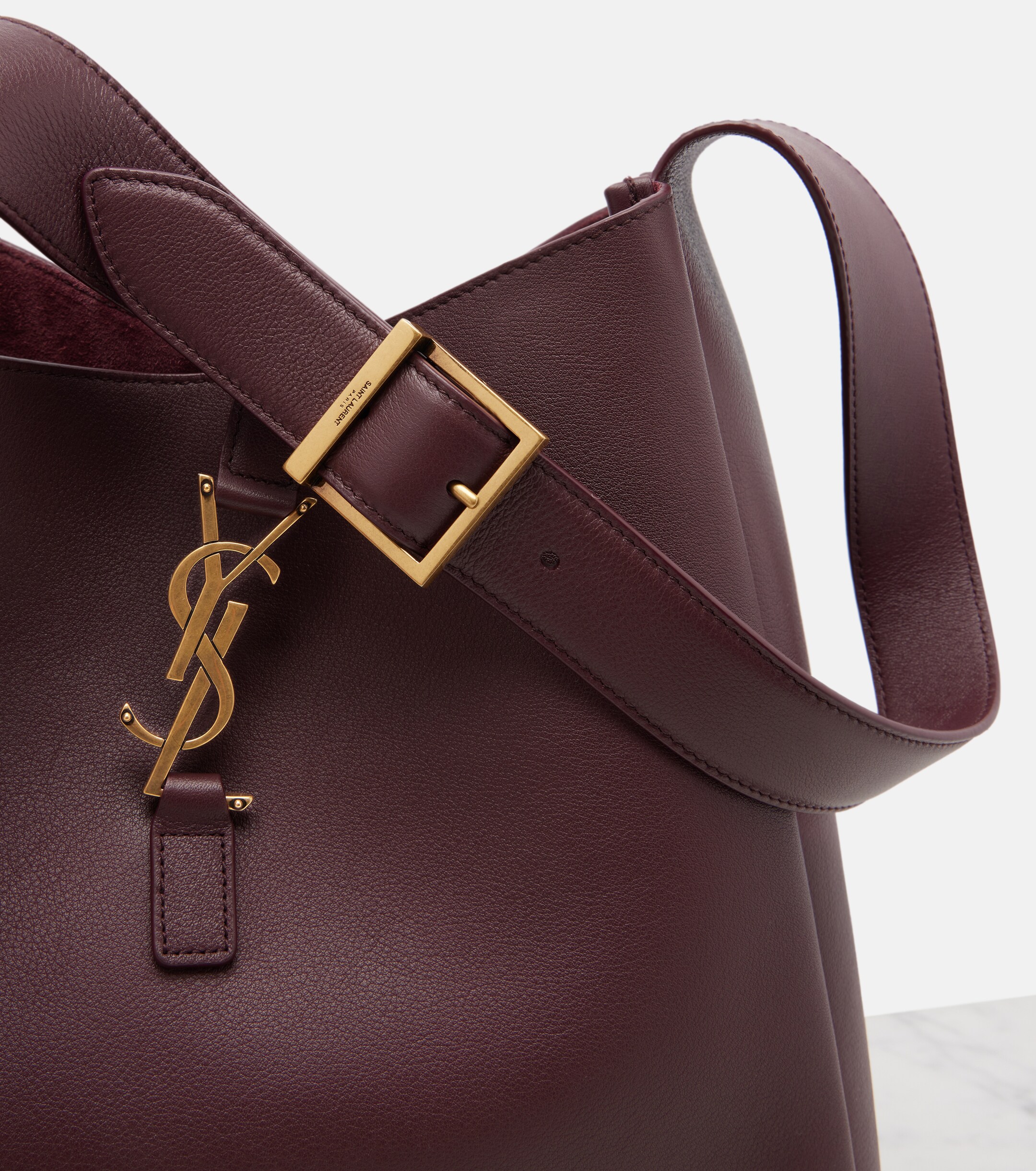 Saint Laurent Le 5 à 7 Large leather shoulder bag