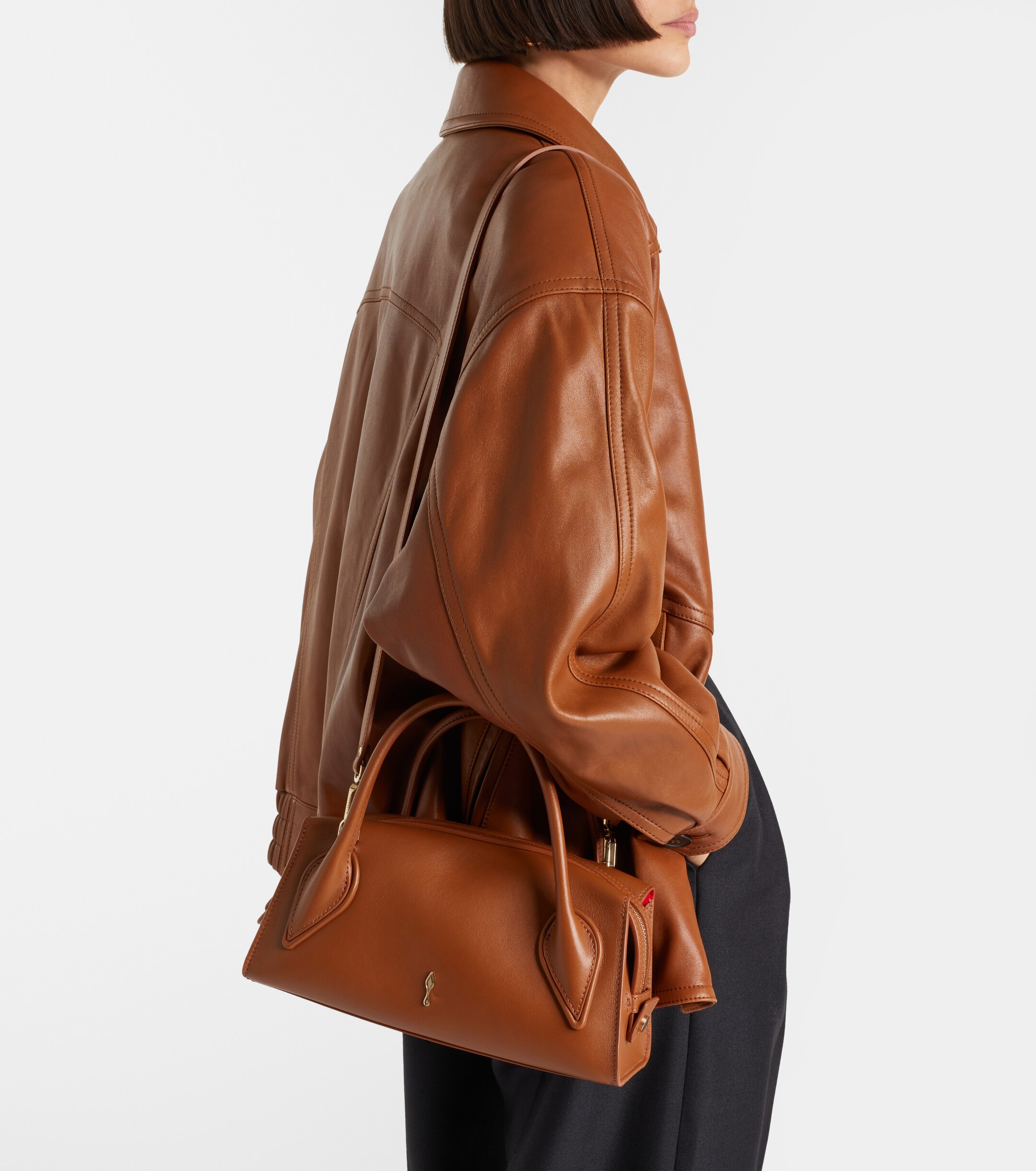 CHRISTIAN LOUBOUTIN Venus Mini leather tote bag