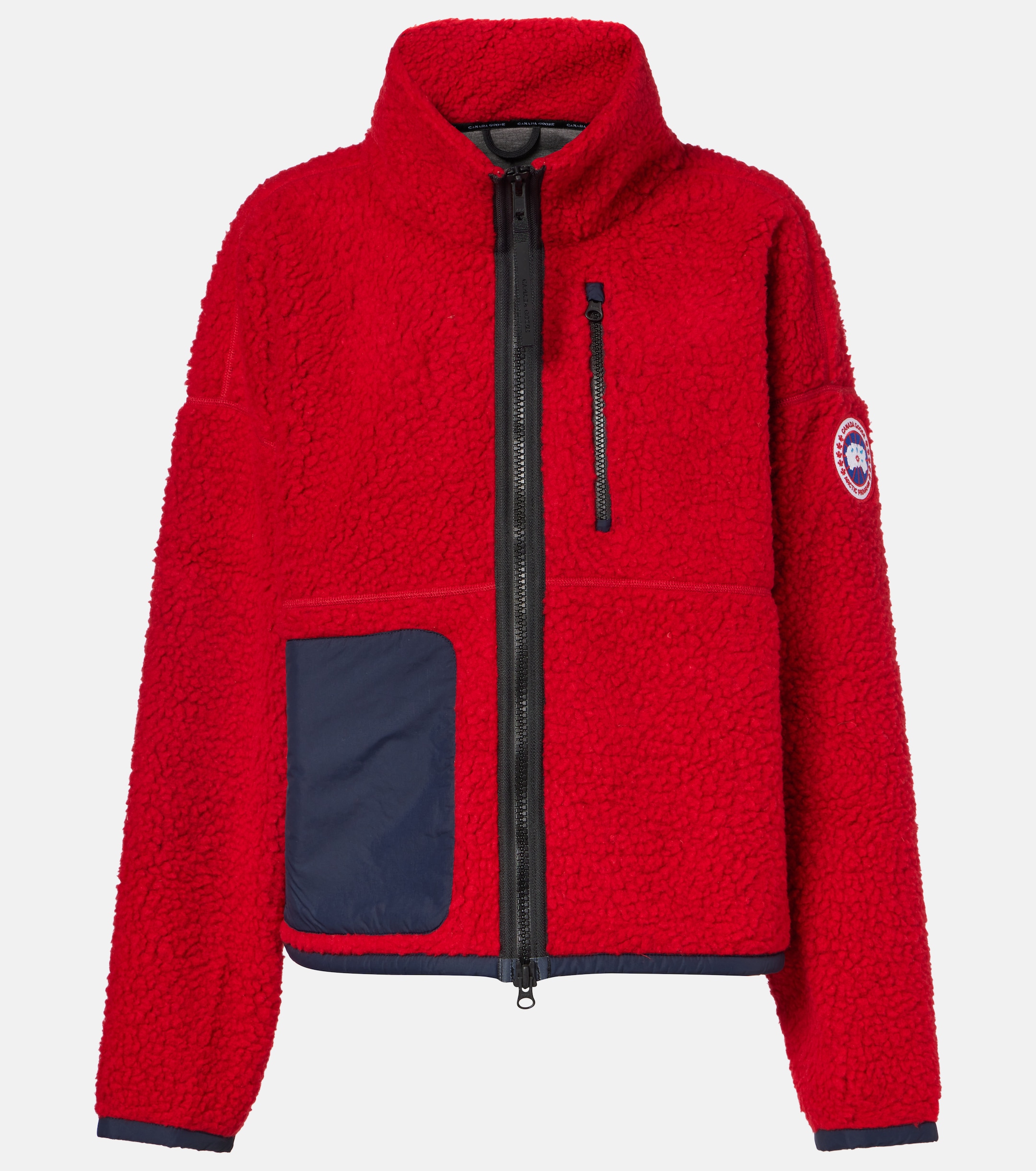 Canada Goose Simcoe wool-blend fleece jacket