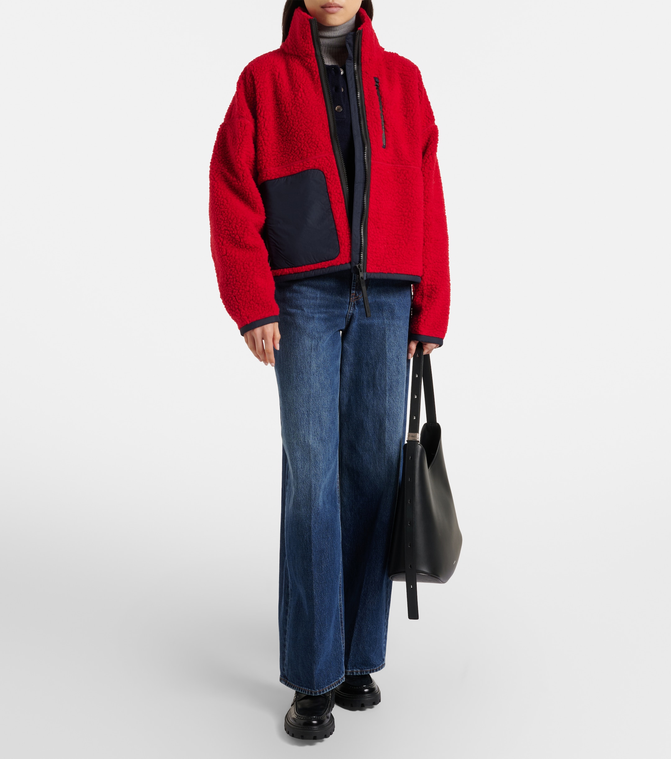 Canada Goose Simcoe wool-blend fleece jacket