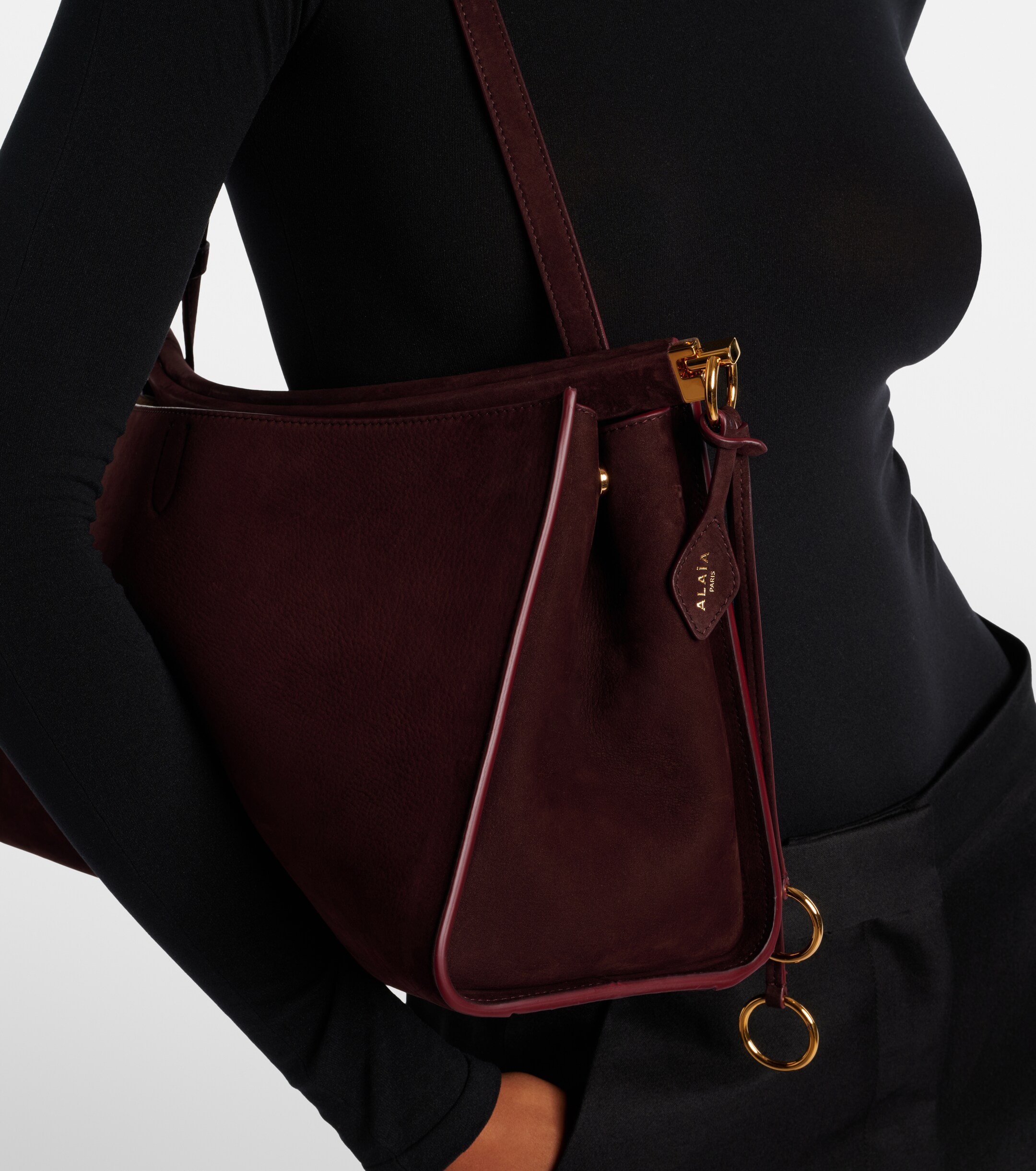 Alaïa Le Click Medium leather shoulder bag