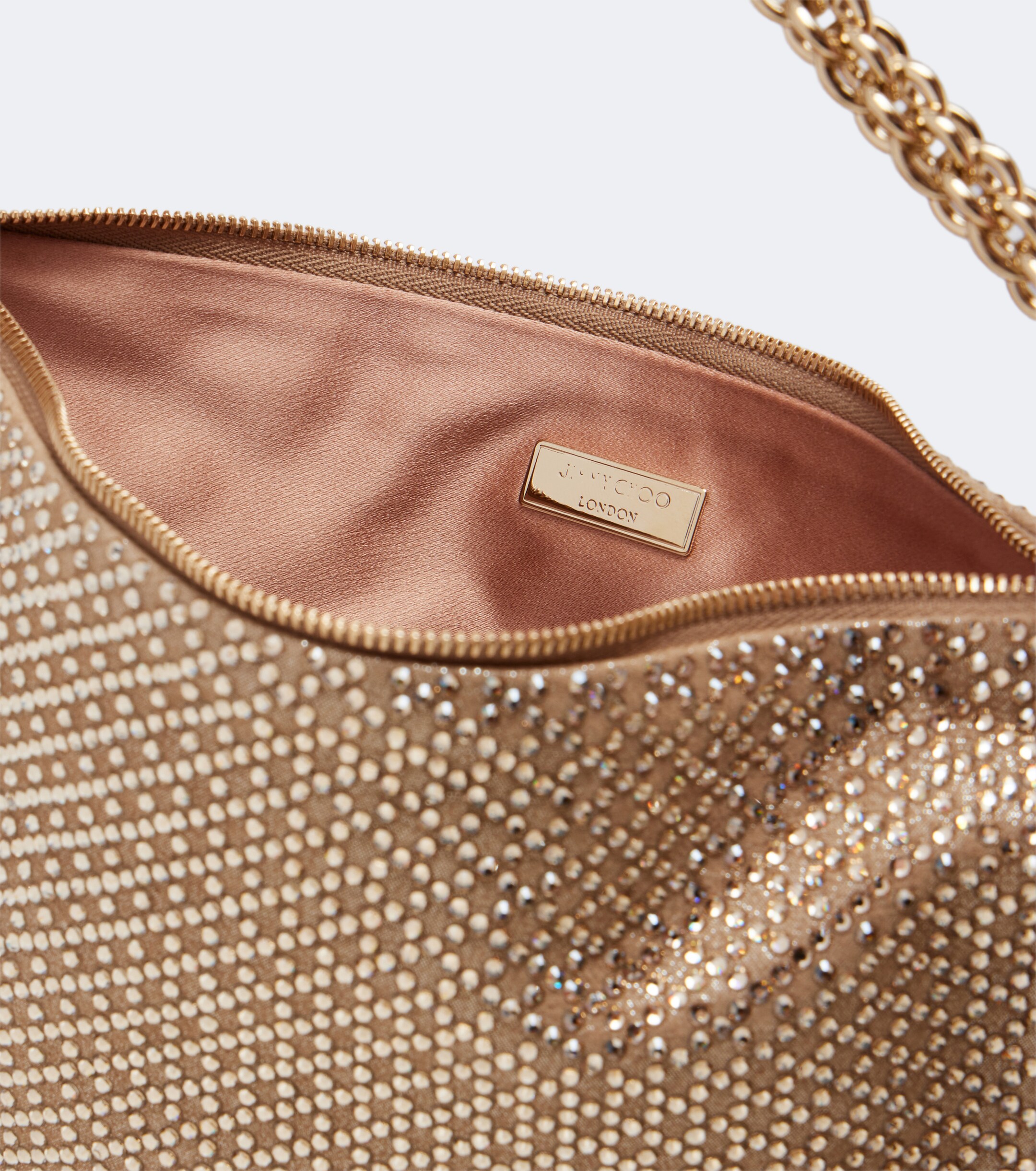 JIMMY CHOO Callie Medium embellished clutch