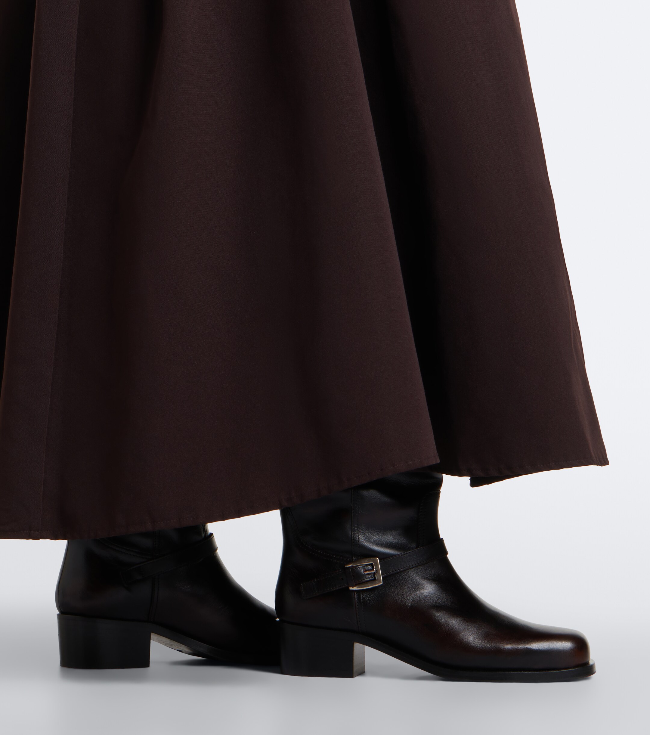 Staud Staud Brooklyn leather knee-high boots