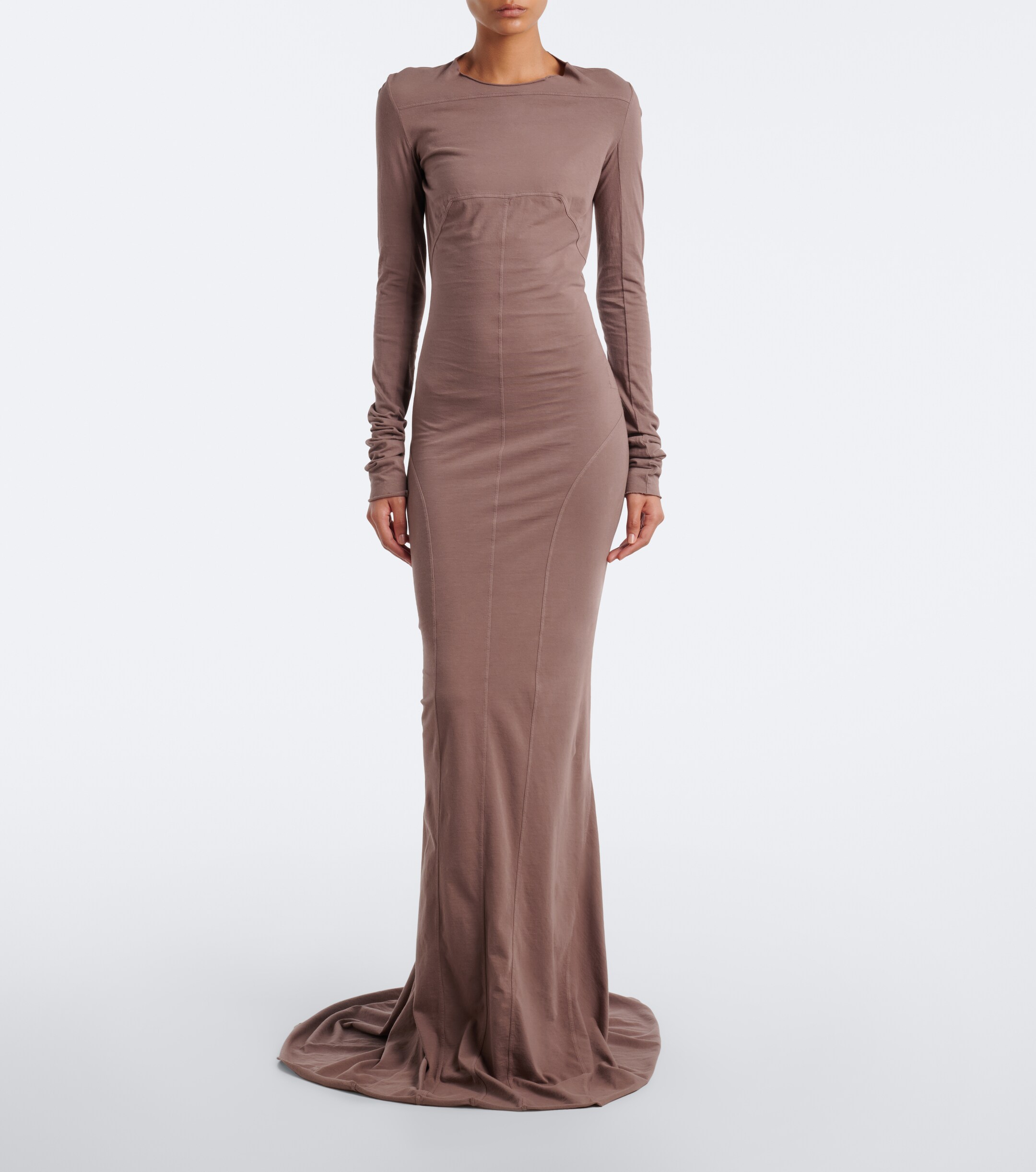 Rick Owens Rick Owens DRKSHDW Simple Edfu cotton jersey gown