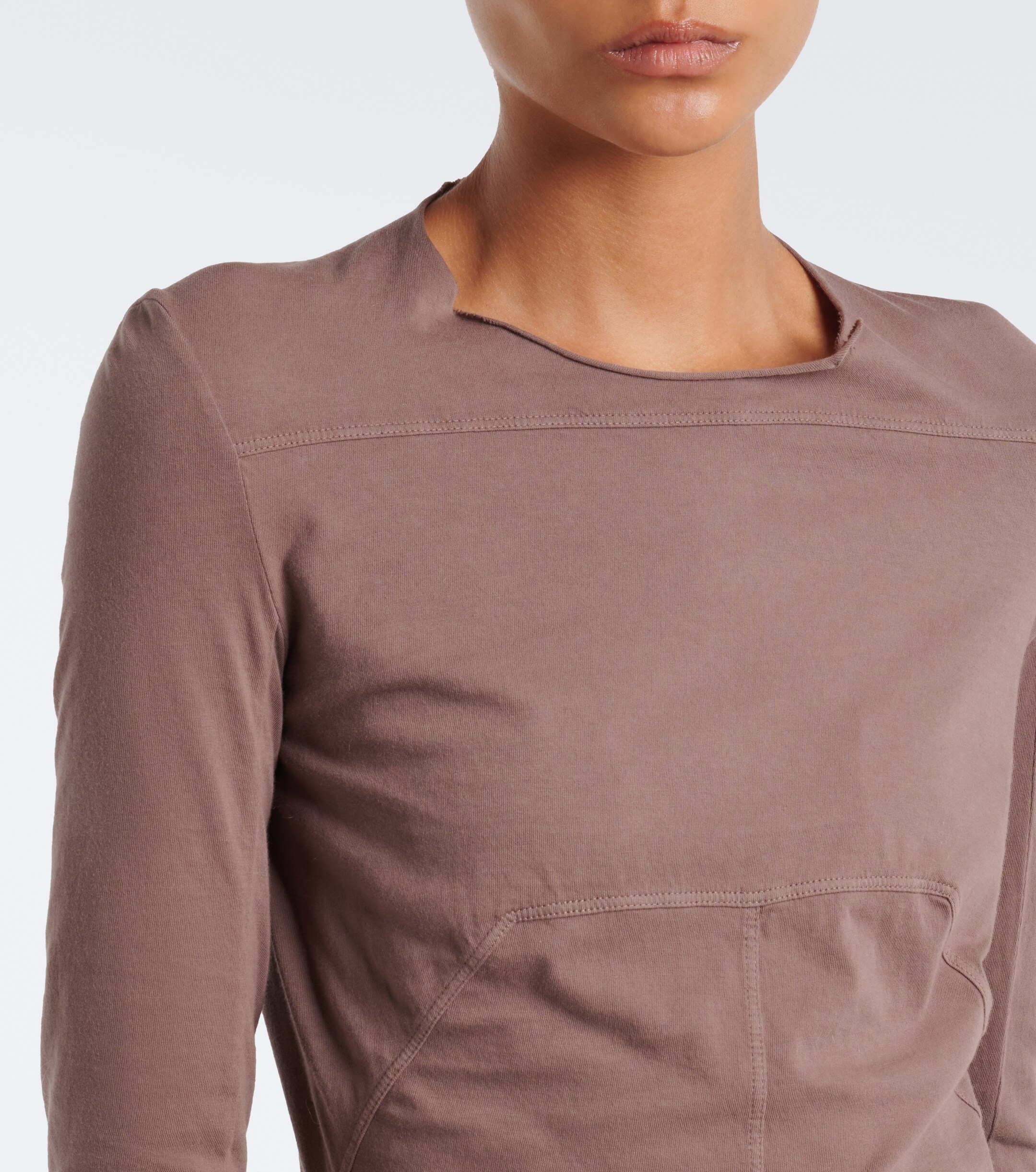 Rick Owens Rick Owens DRKSHDW Simple Edfu cotton jersey gown