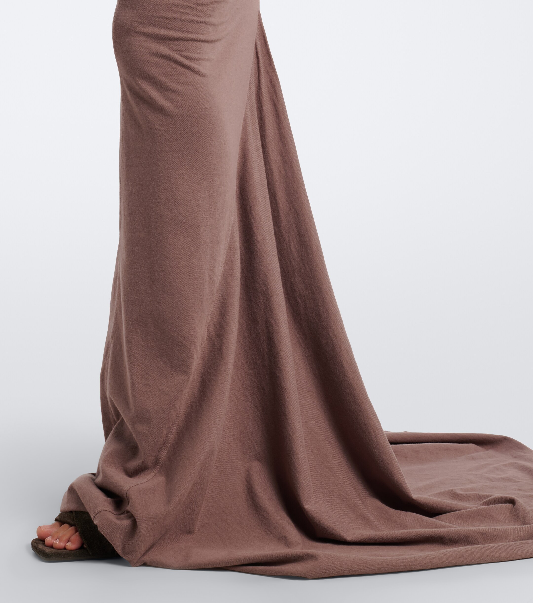 Rick Owens Rick Owens DRKSHDW Simple Edfu cotton jersey gown