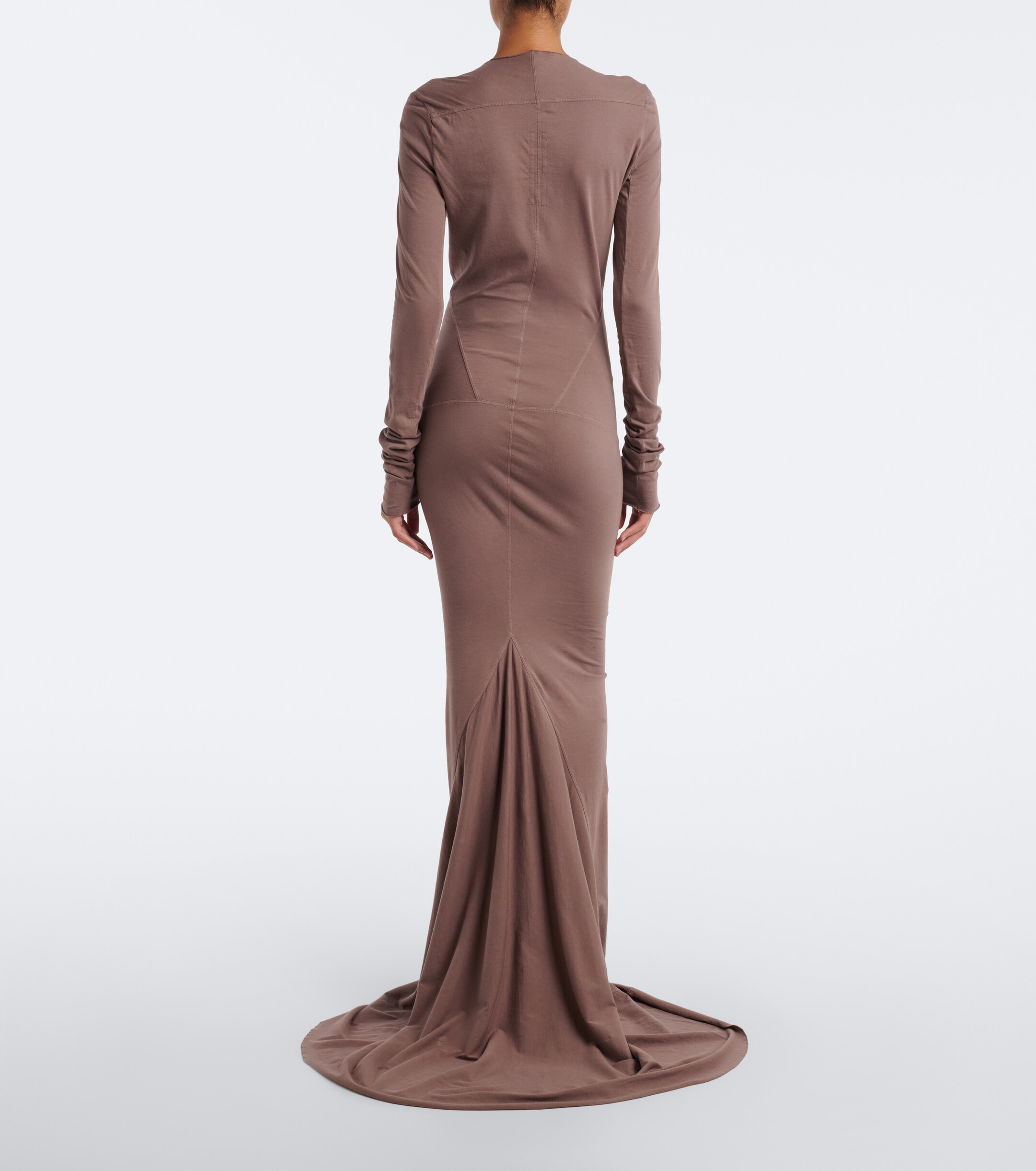 Rick Owens Rick Owens DRKSHDW Simple Edfu cotton jersey gown