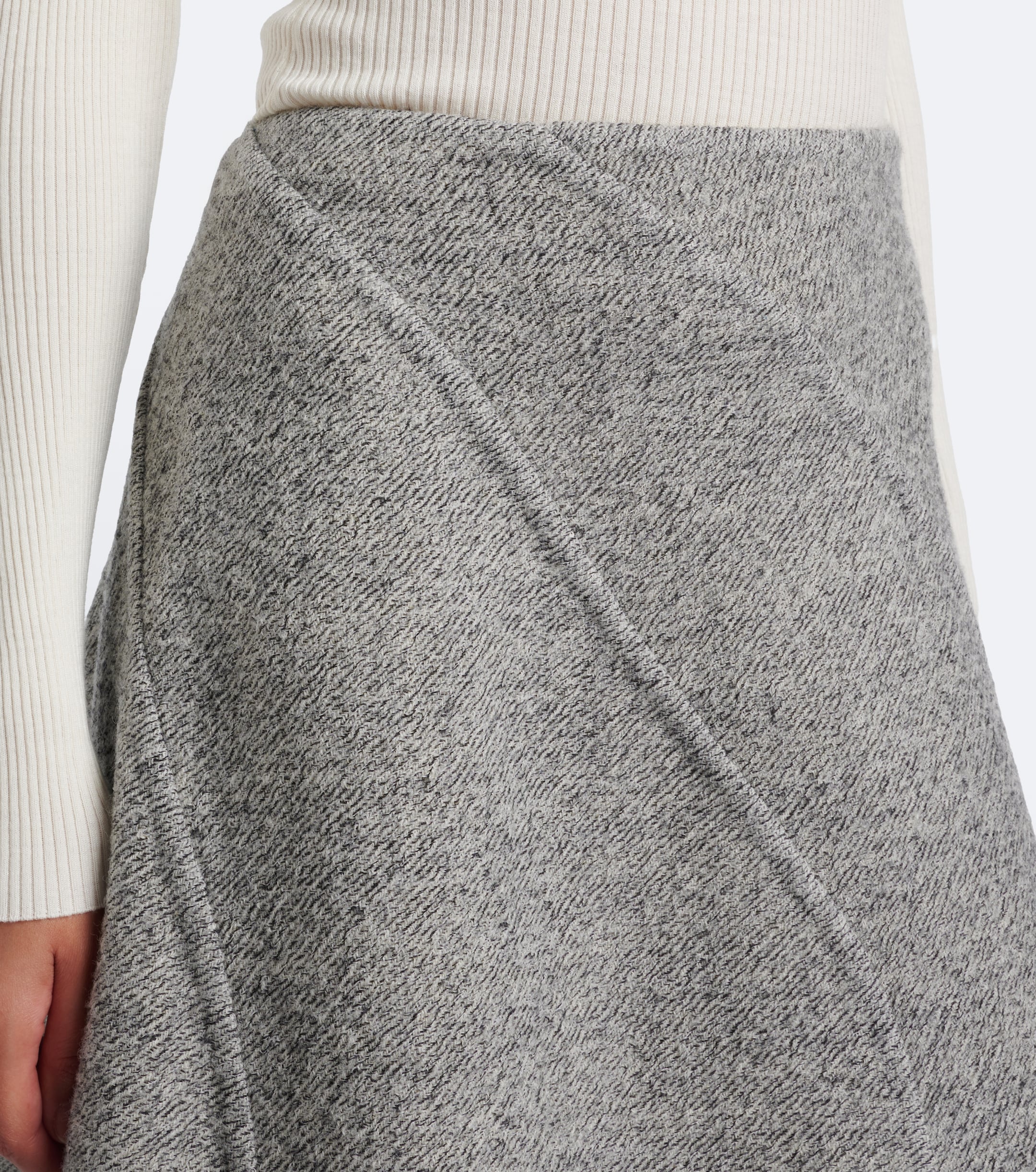 Proenza Schouler Proenza Schouler Gaella wool-blend midi skirt