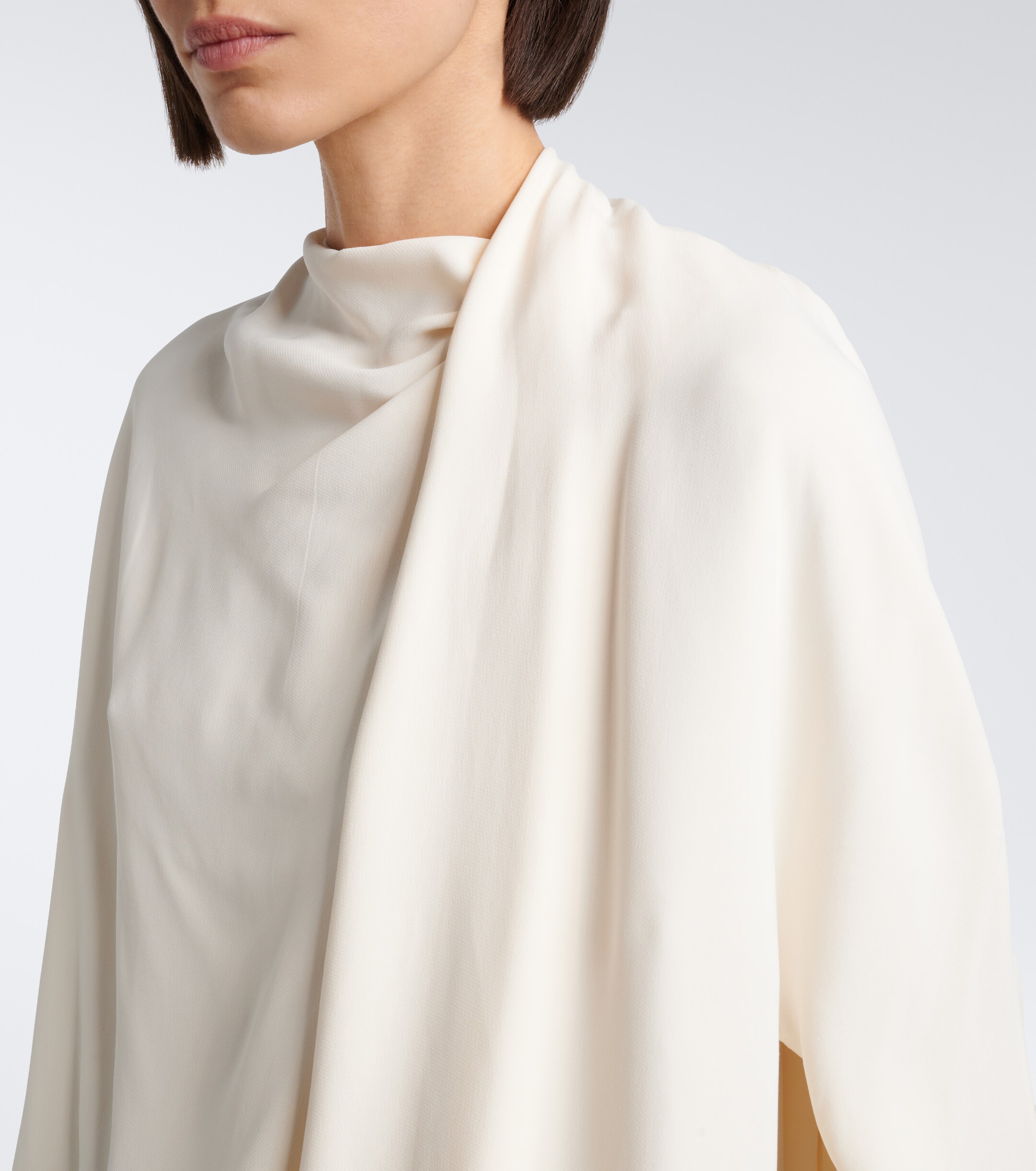 TOTEME Toteme Draped cady blouse