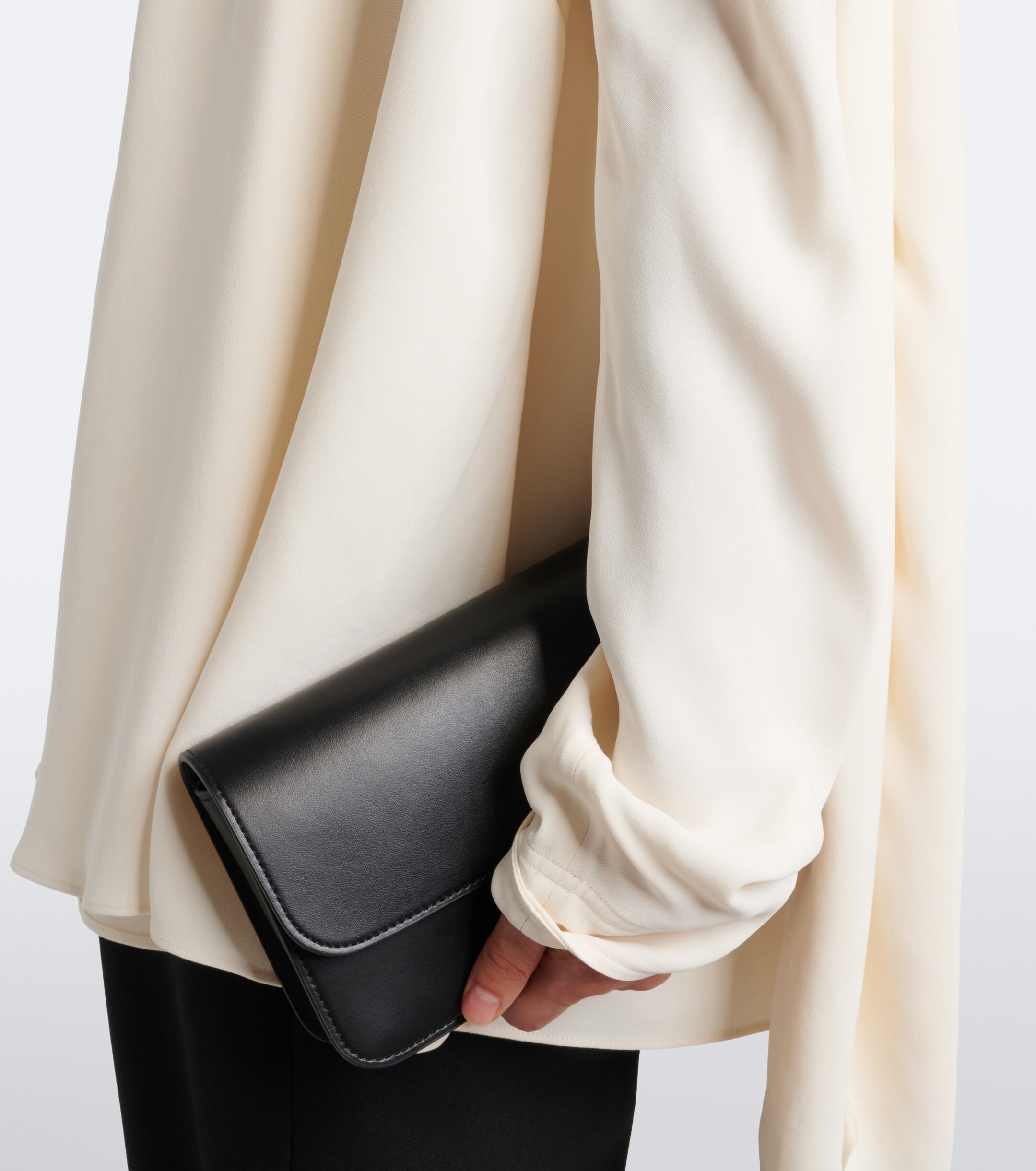 TOTEME Toteme Draped cady blouse