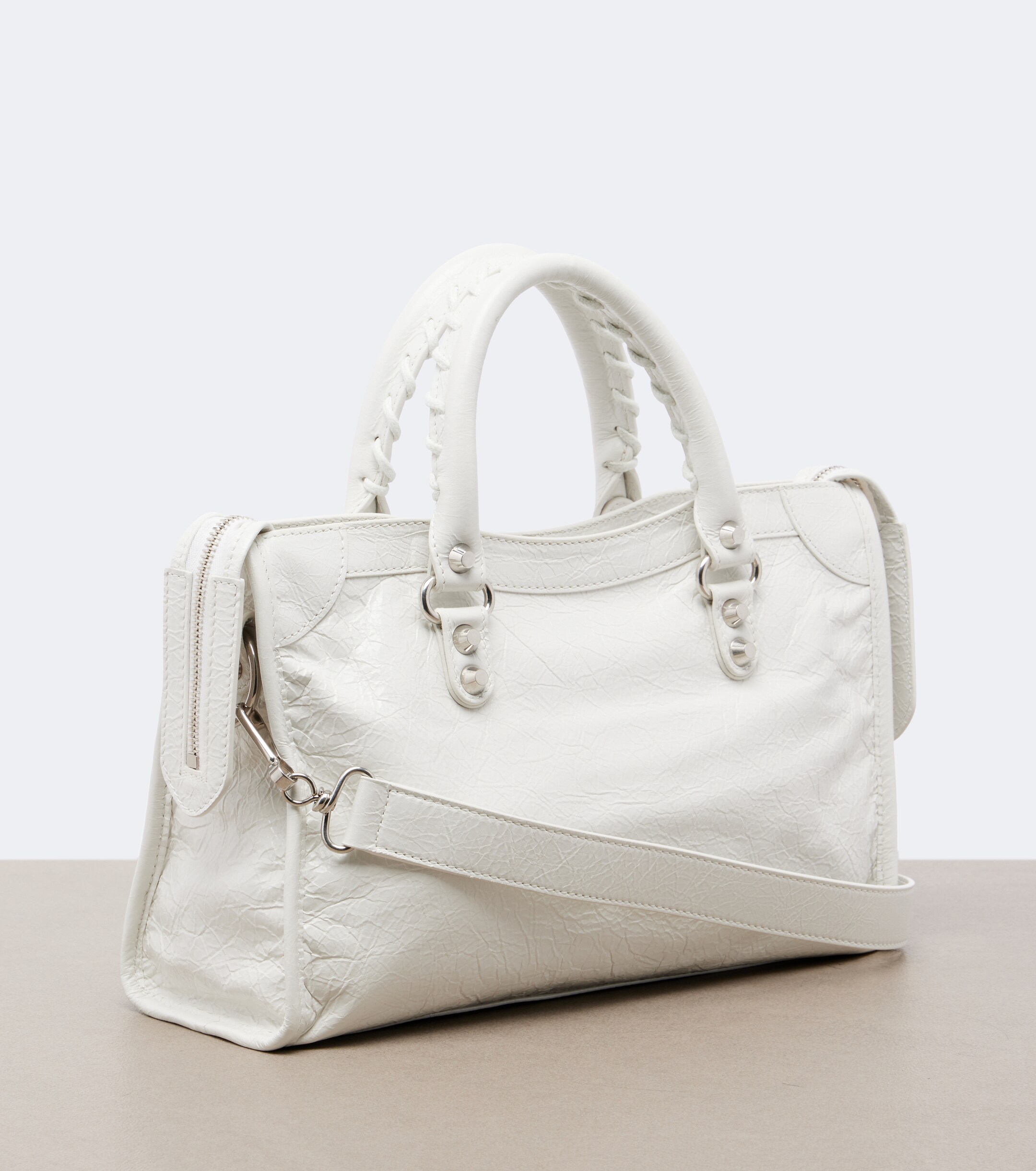 Balenciaga Le City Small leather top-handle bag