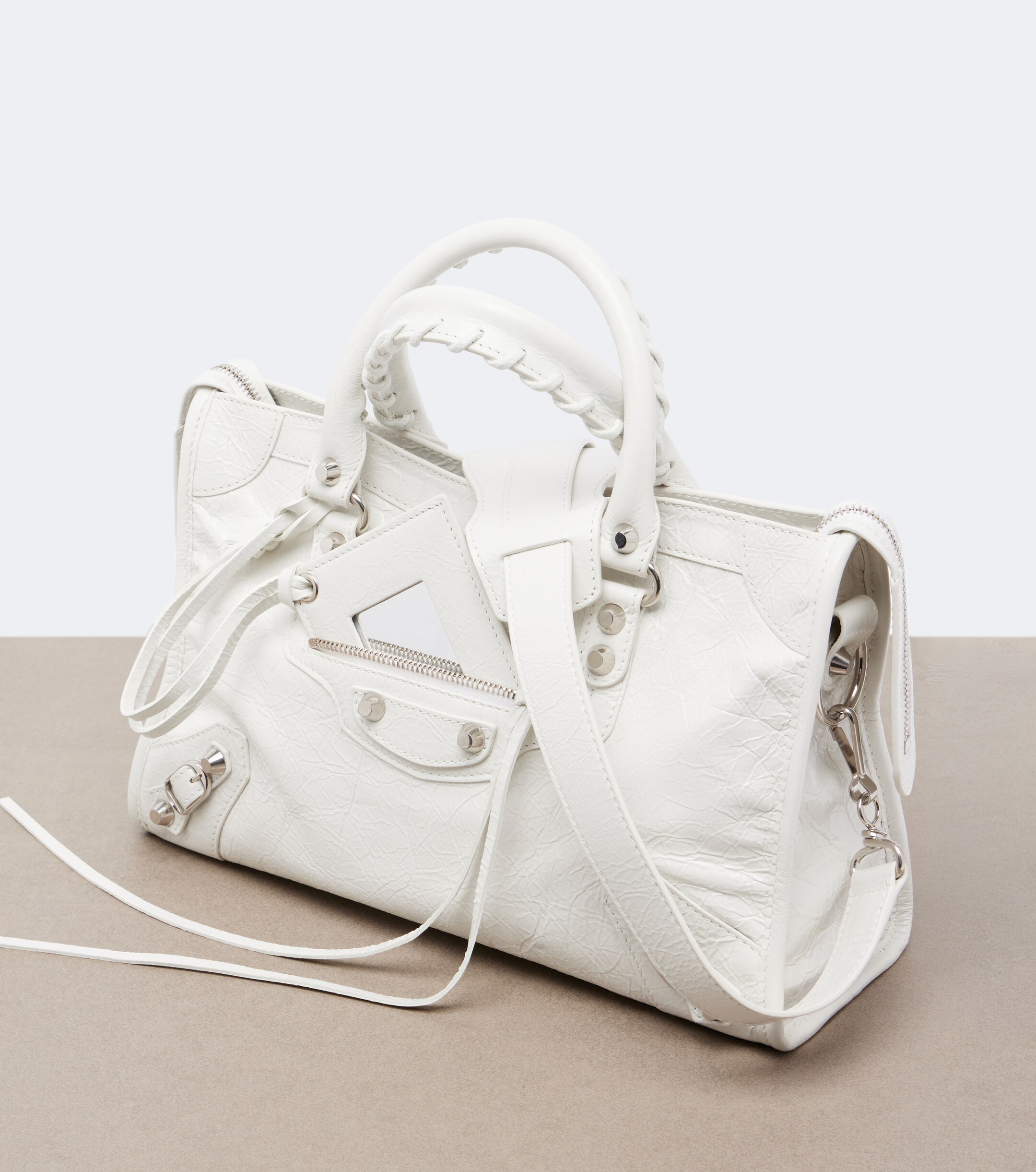 Balenciaga Le City Small leather top-handle bag