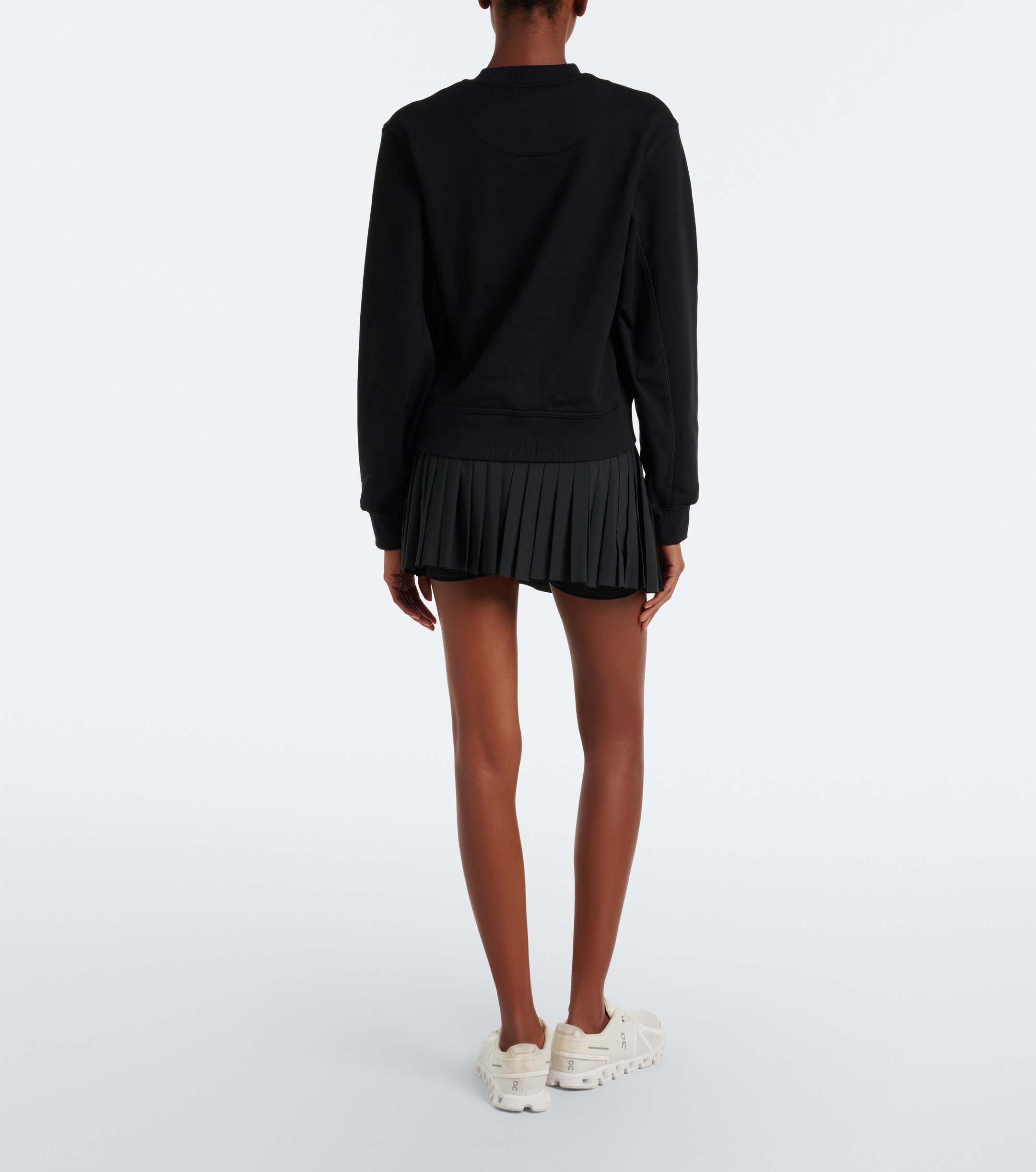 adidas by Stella McCartney Adidas by Stella McCartney Logo cotton jersey sweatshirt