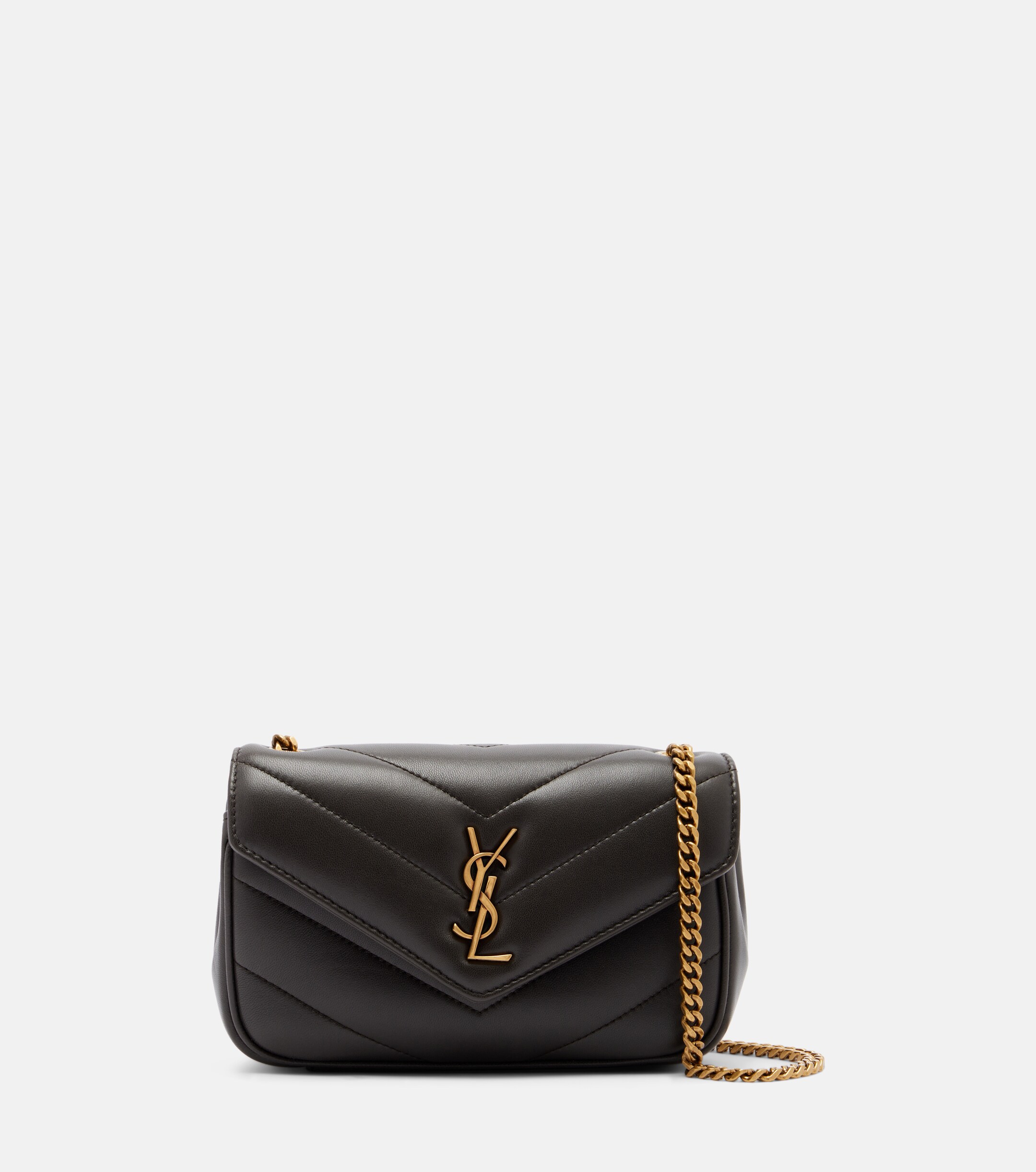 Saint Laurent Loulou Mini leather shoulder bag
