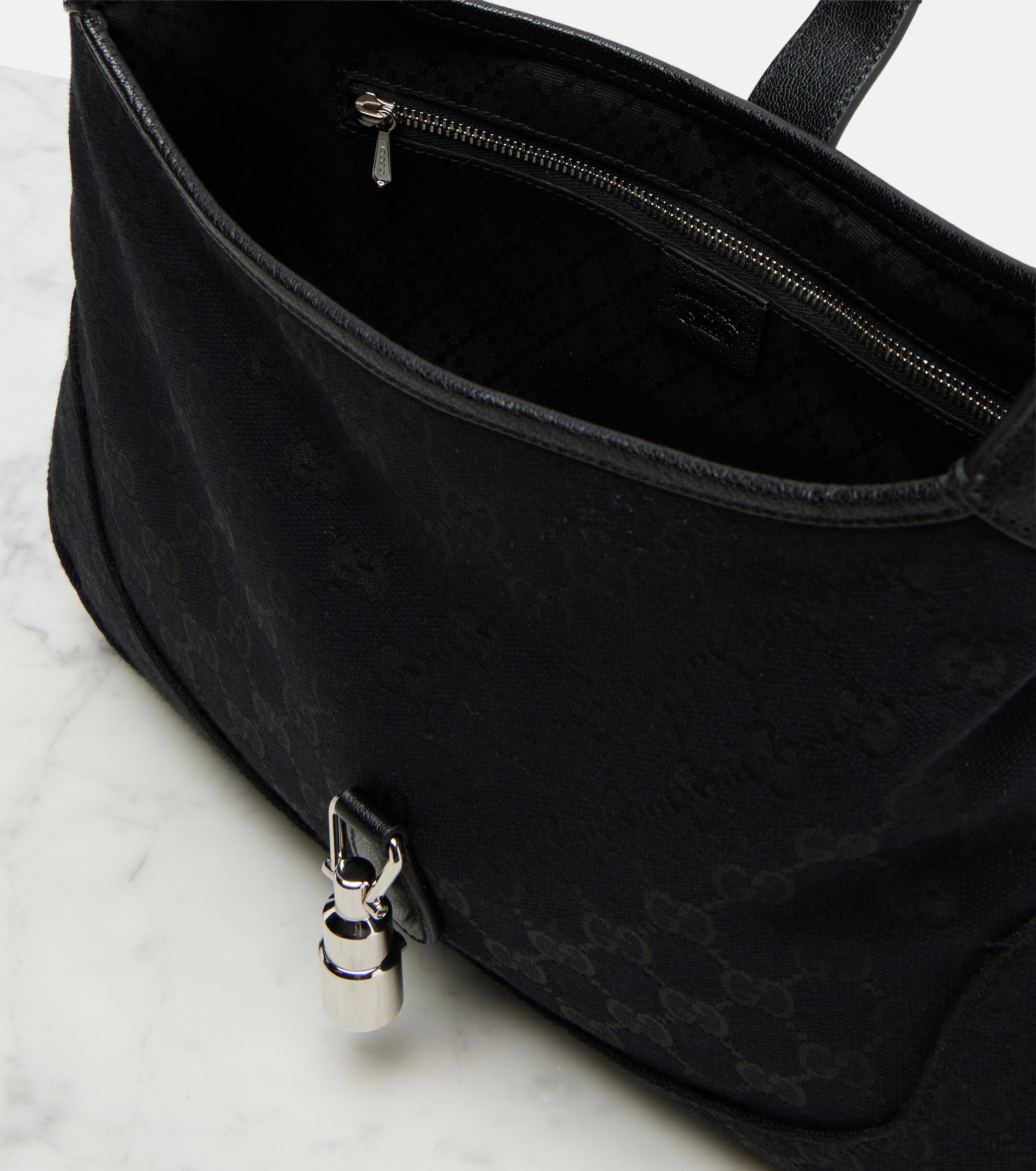 Gucci Gucci Jackie 1961 Small canvas shoulder bag
