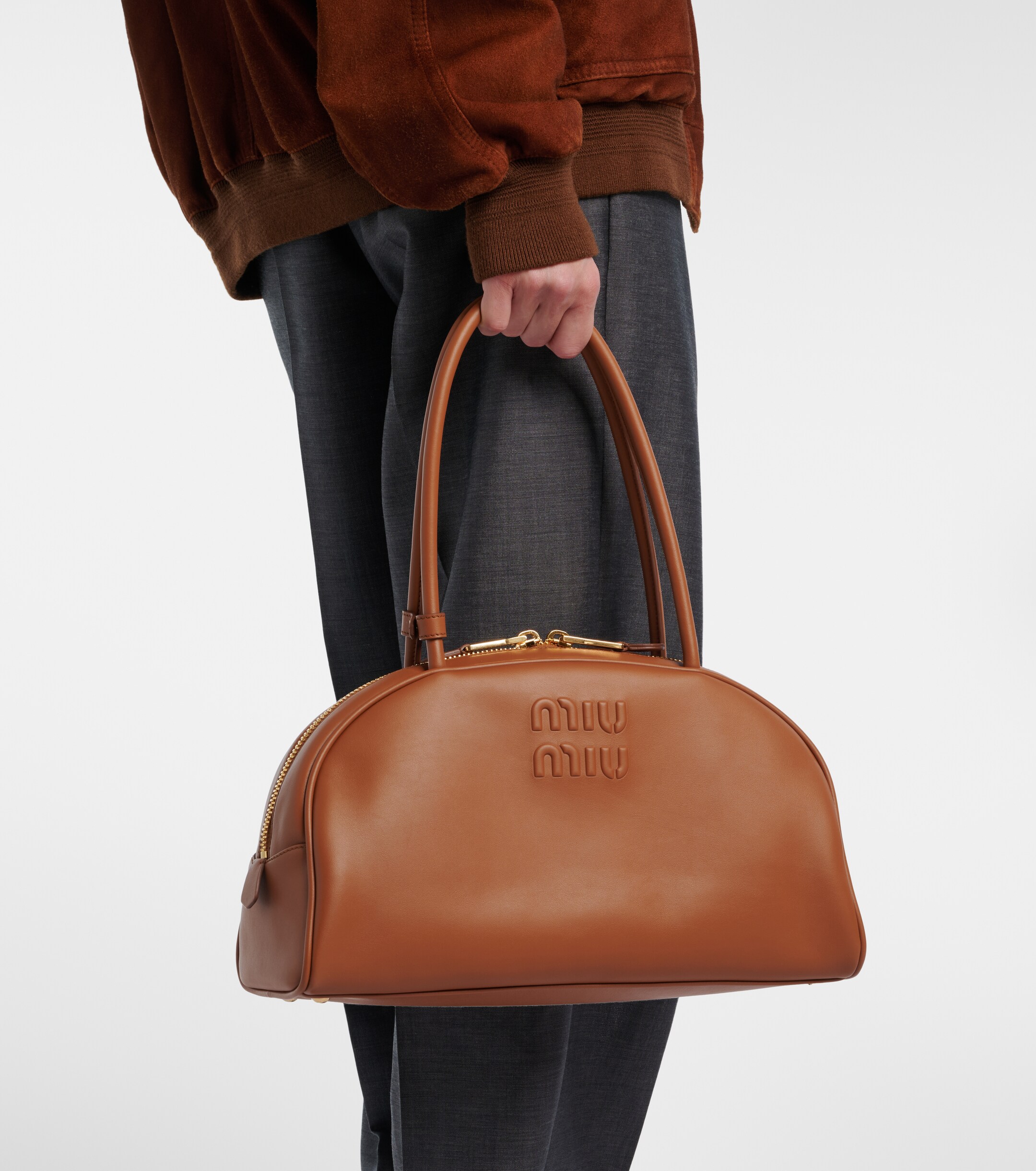 Miu Miu Beau Large leather shoulder bag
