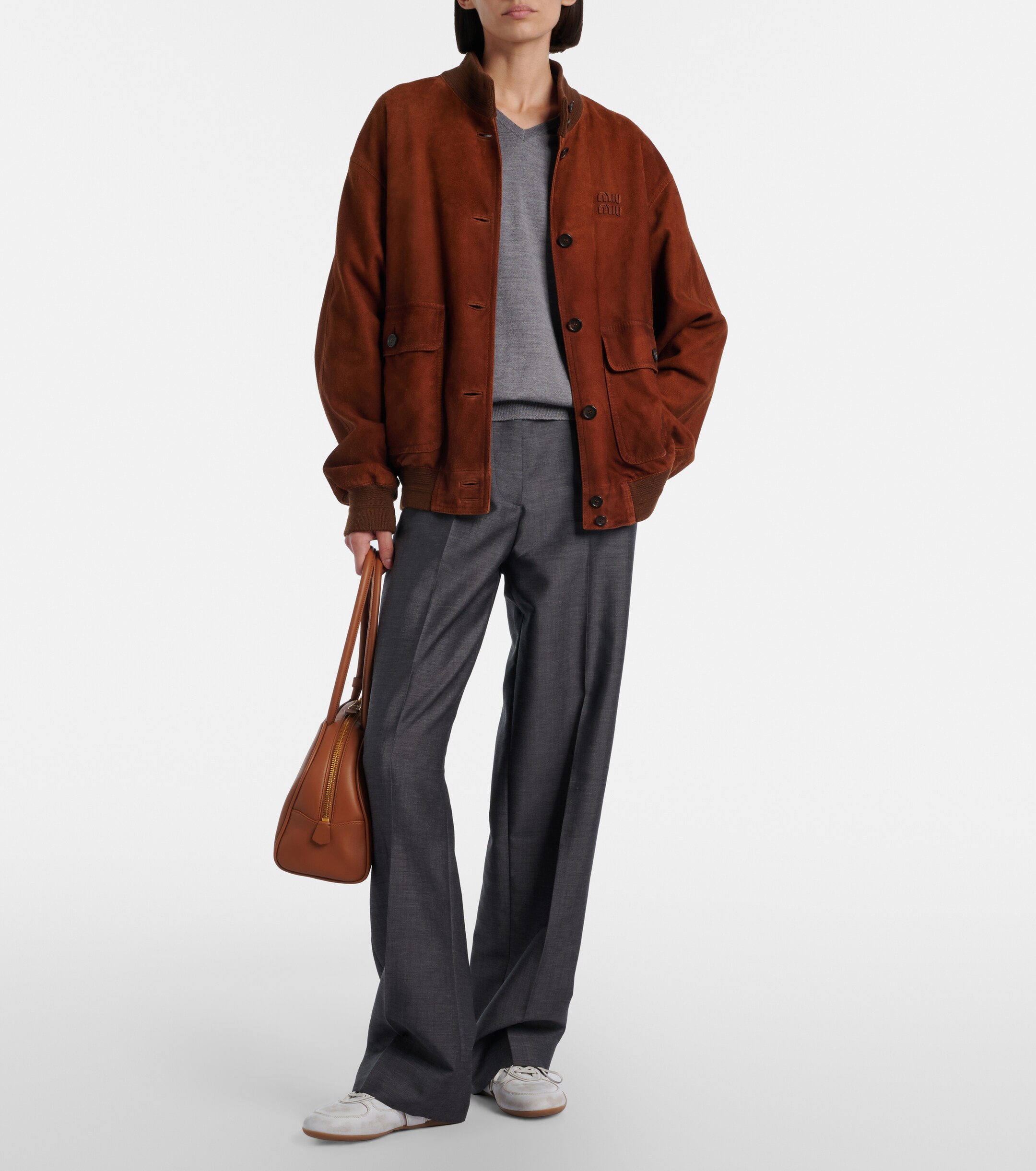 Miu Miu Beau Large leather shoulder bag