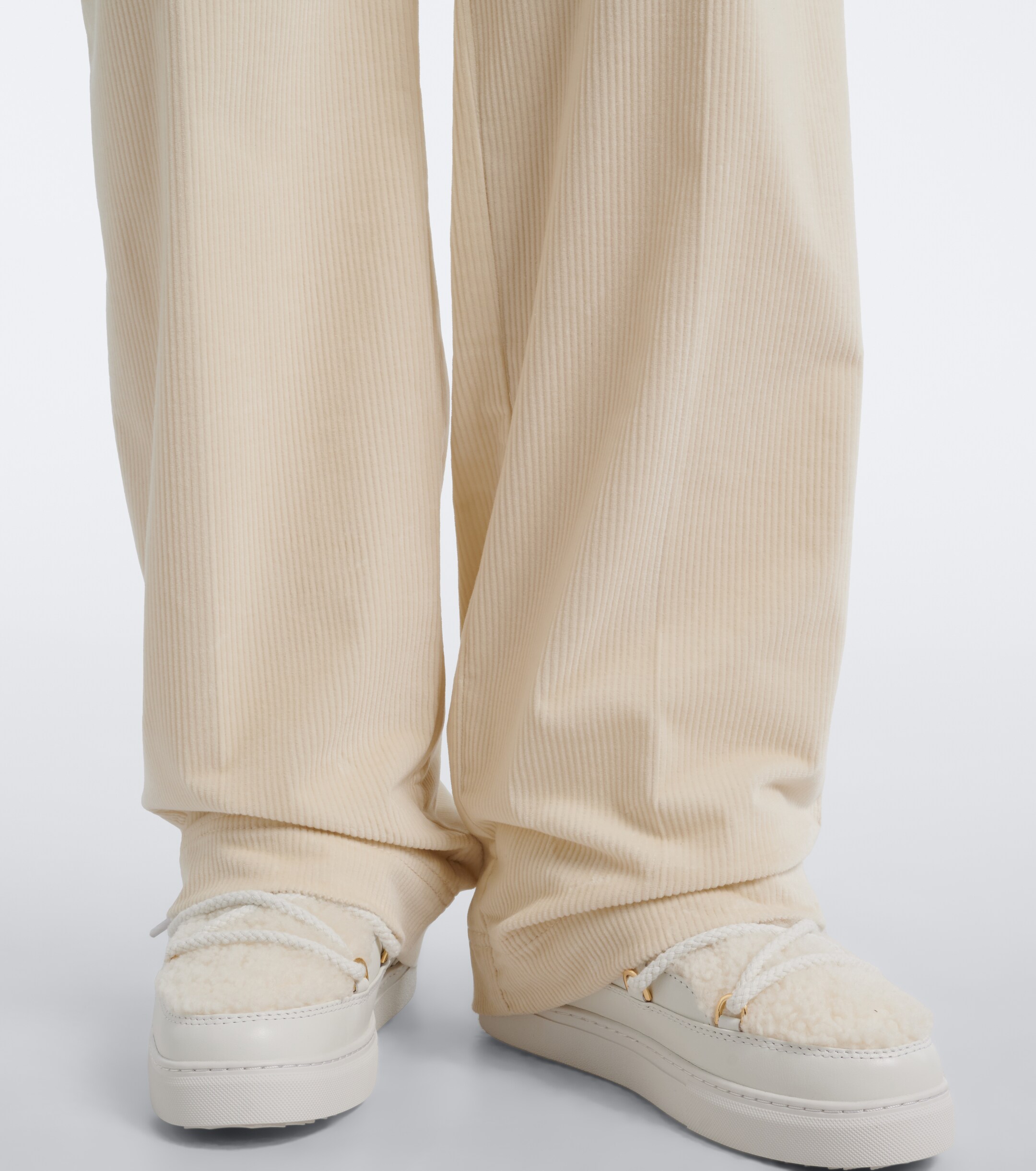 MONCLER GRENOBLE Moncler Grenoble Cotton corduroy wide-leg pants