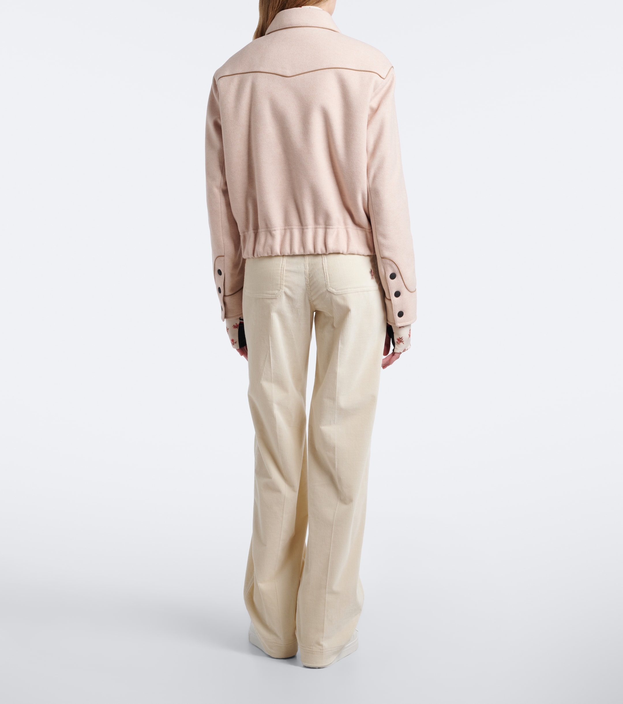 MONCLER GRENOBLE Moncler Grenoble Cotton corduroy wide-leg pants