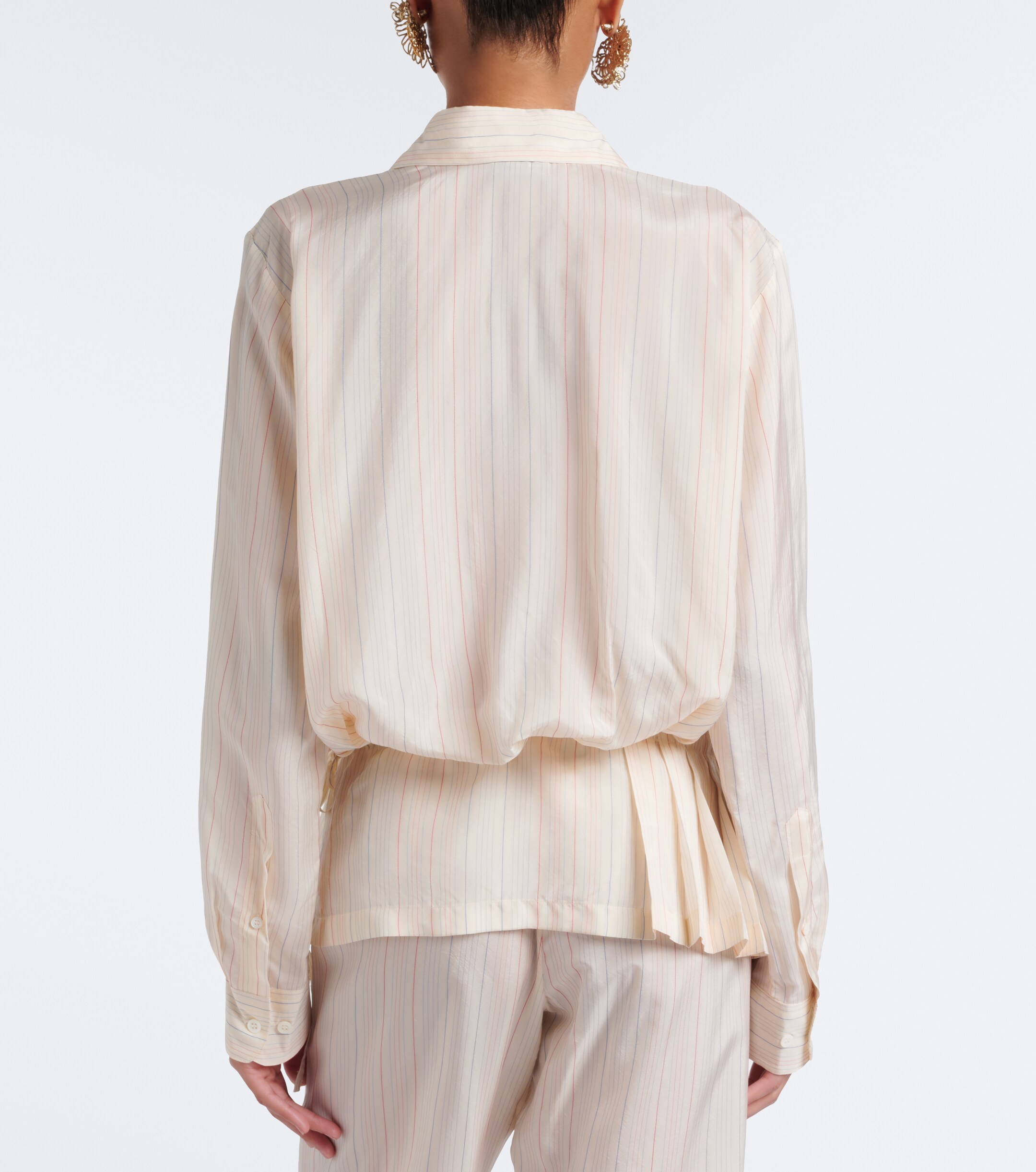 Dries Van Noten Dries Van Noten Striped wrap top