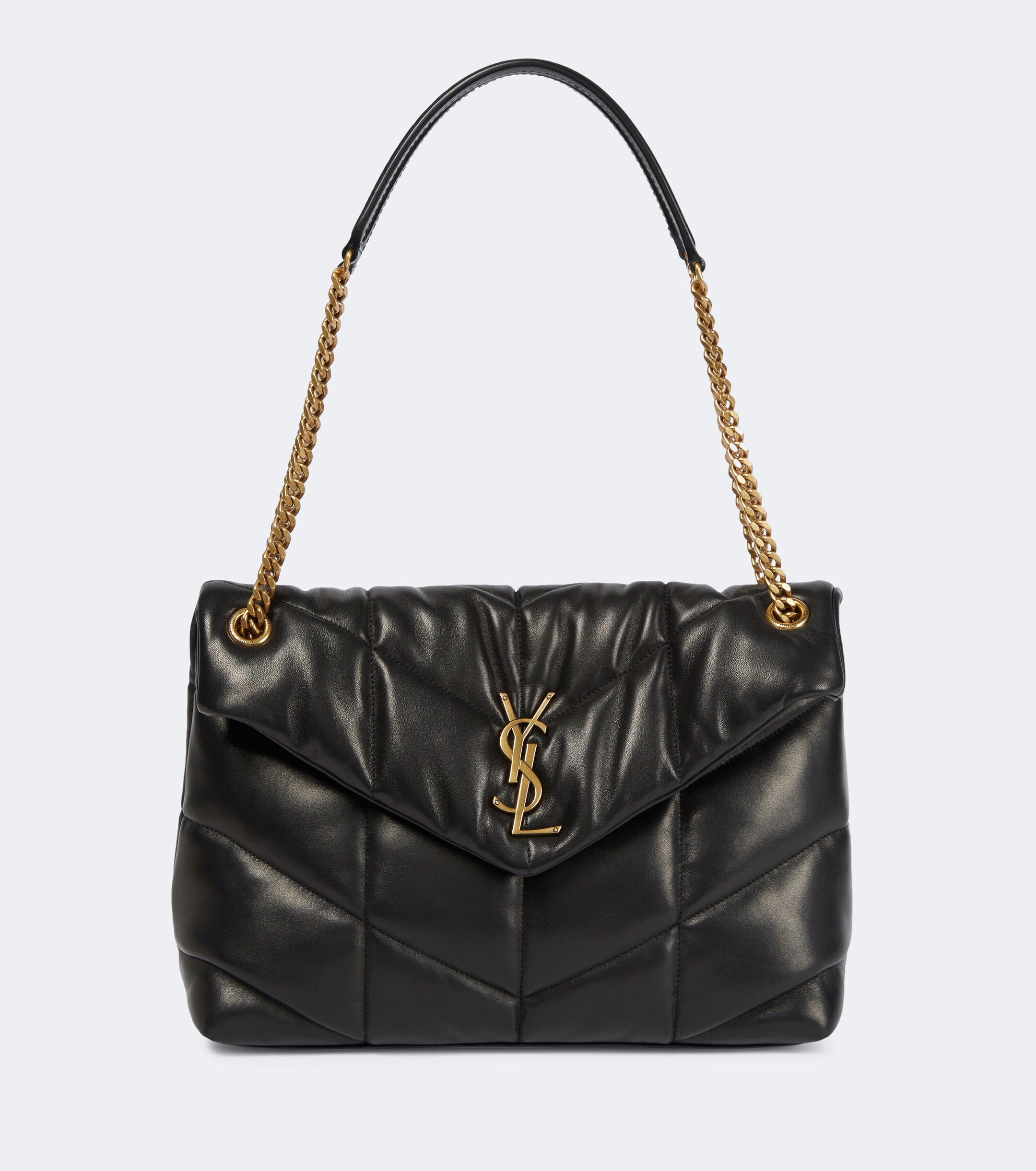 Saint Laurent Puffer Medium leather shoulder bag