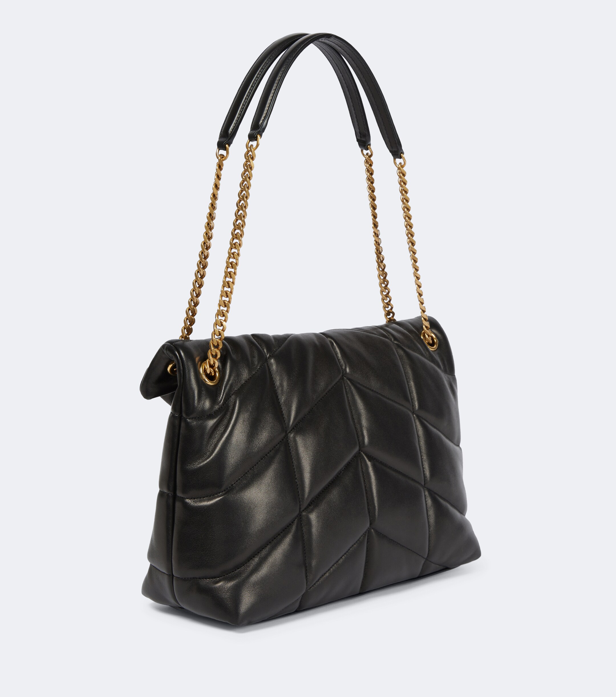 Saint Laurent Puffer Medium leather shoulder bag