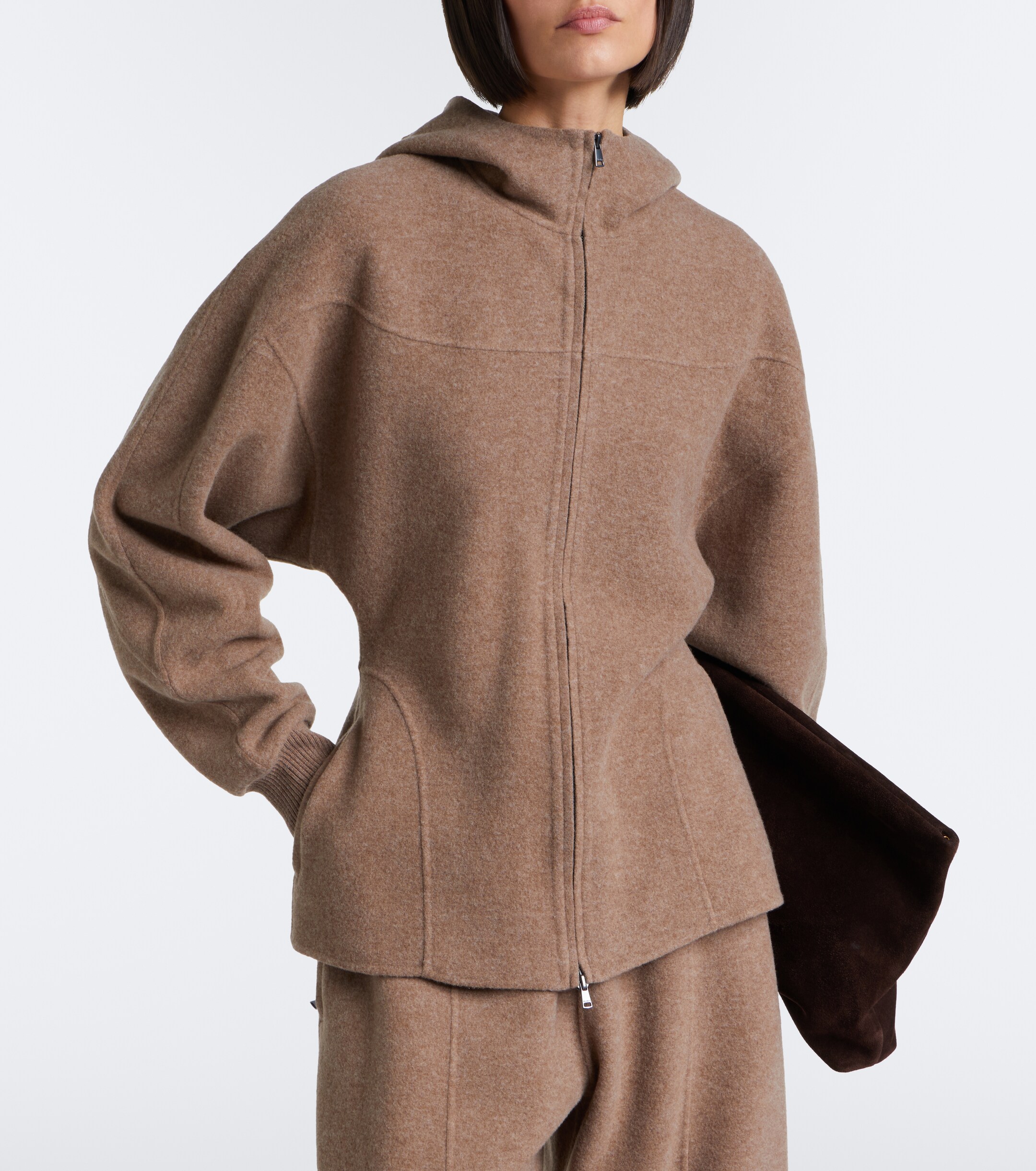 Max Mara Max Mara Wool and cashmere-blend jacket