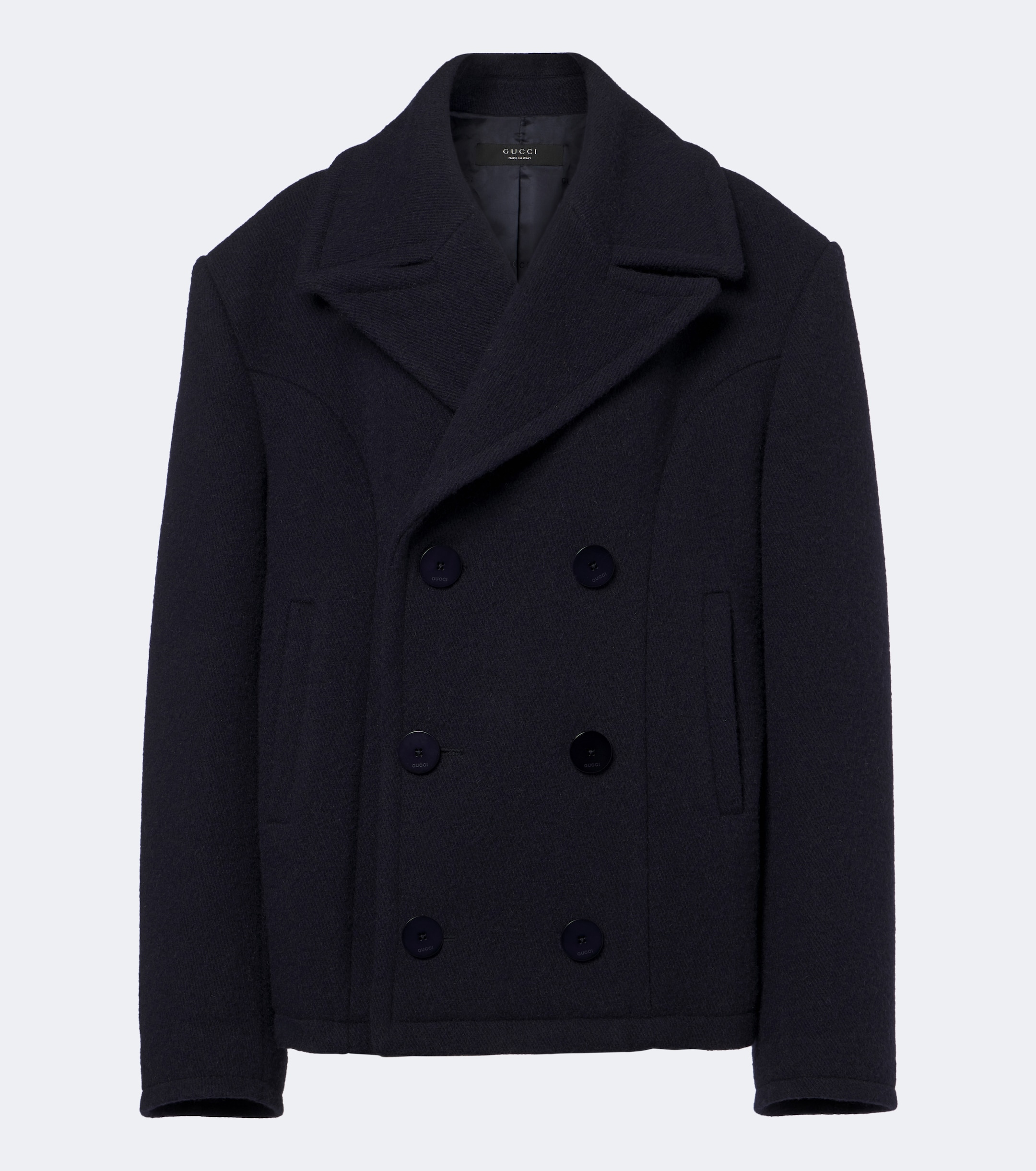 Gucci Gucci Double-breasted wool jacket