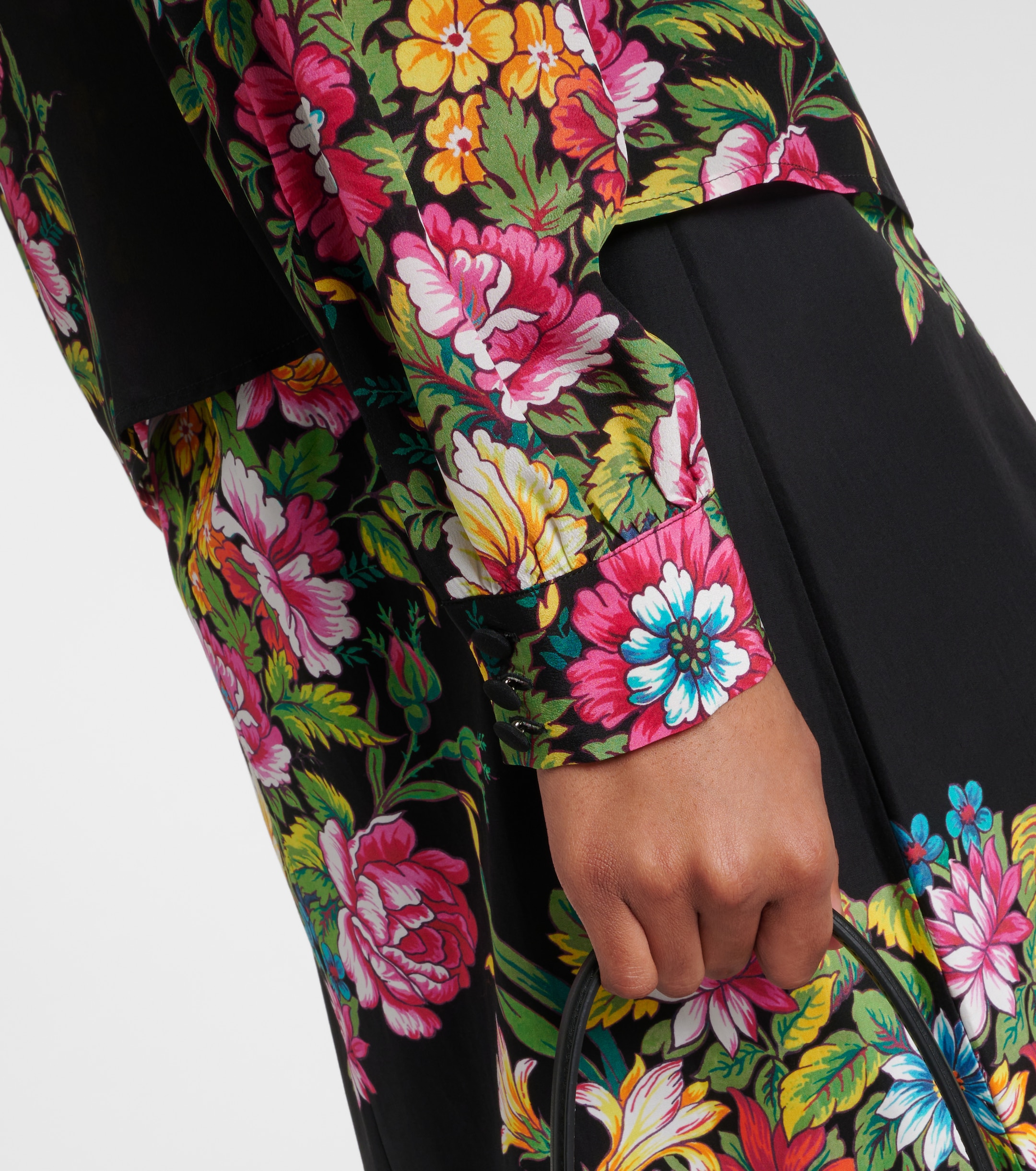Etro Etro Printed silk shirt
