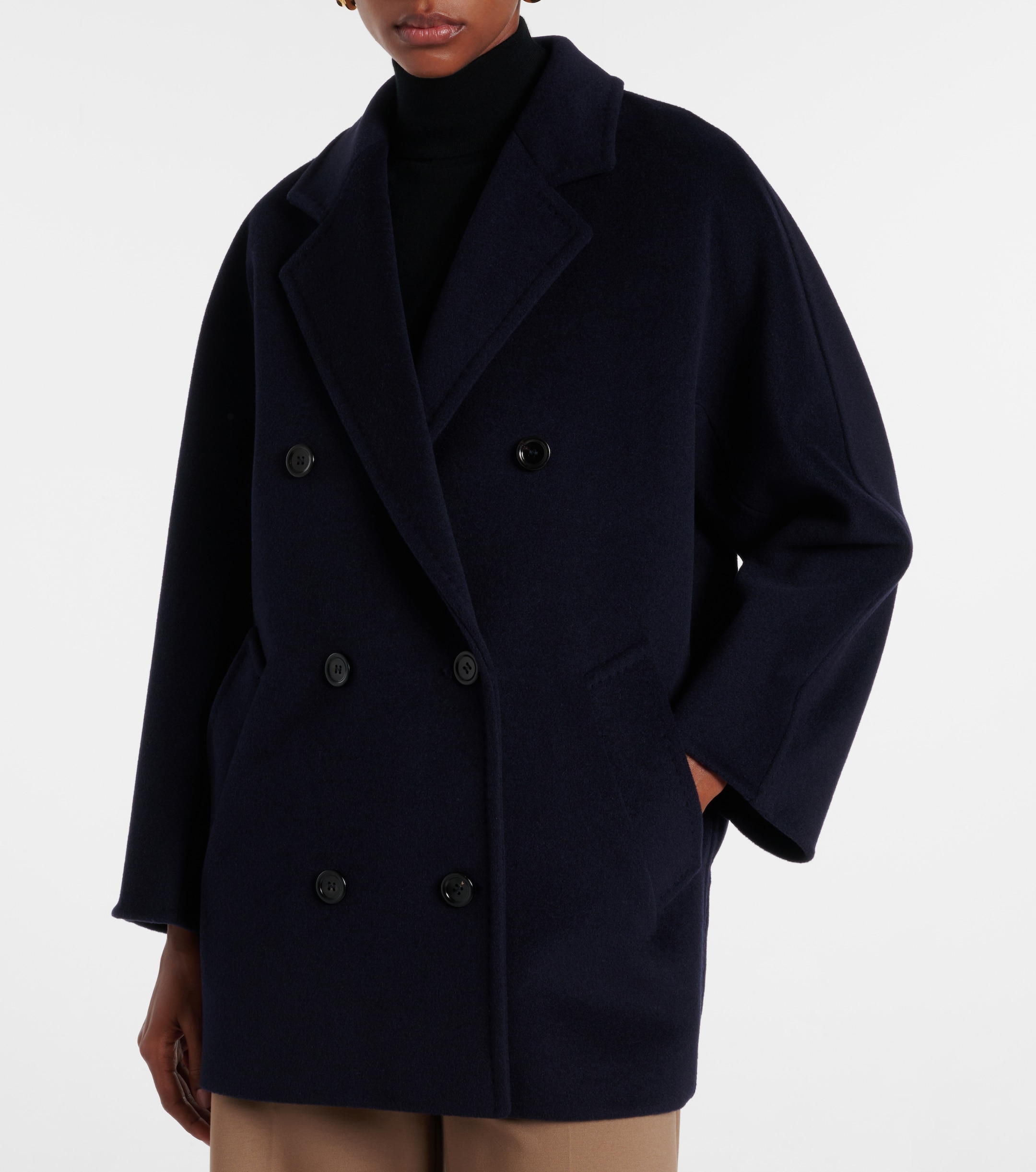 Max Mara Rebus wool and cashmere coat