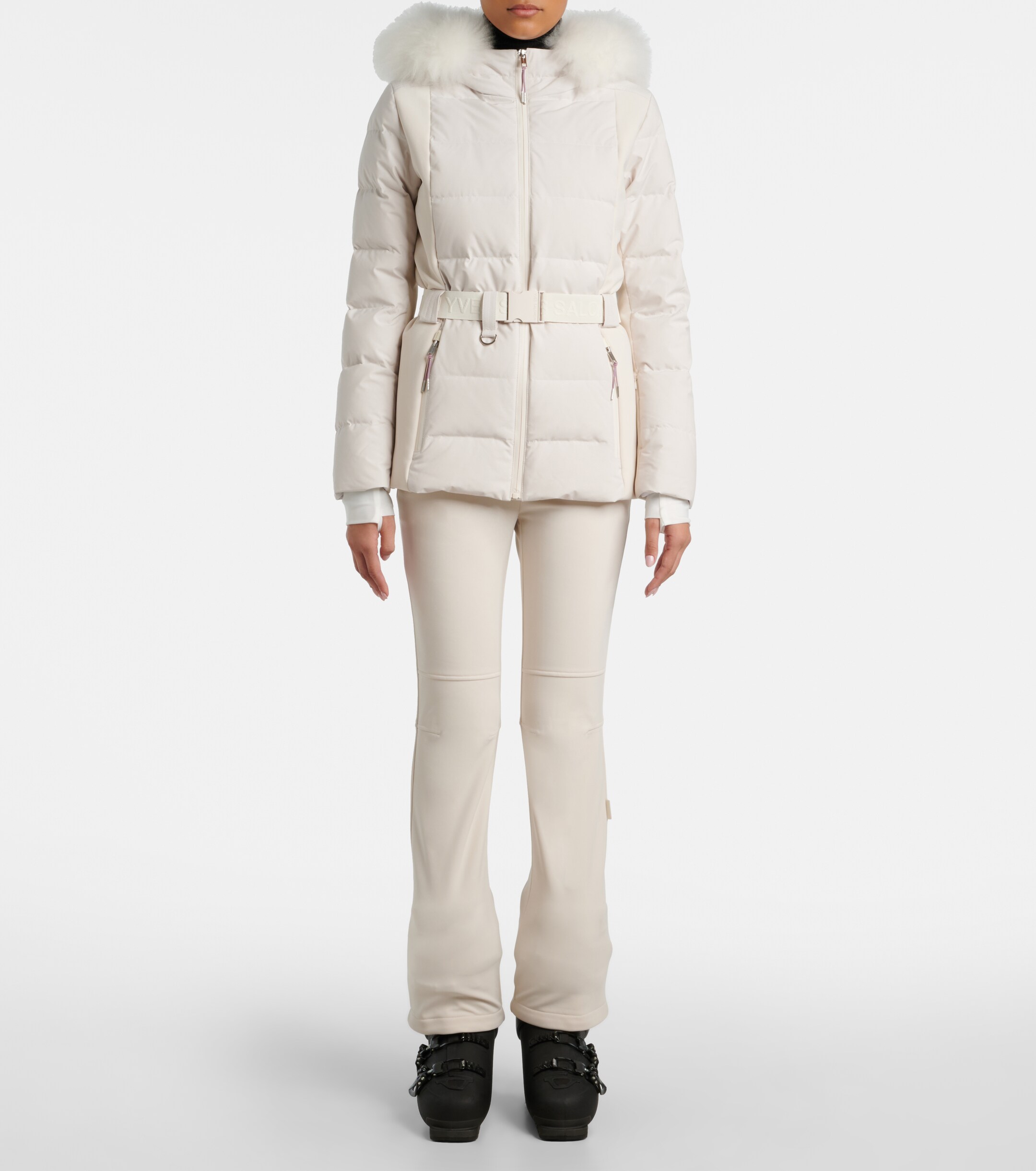 Yves Salomon Yves Salomon Doudoune 58cm down jacket