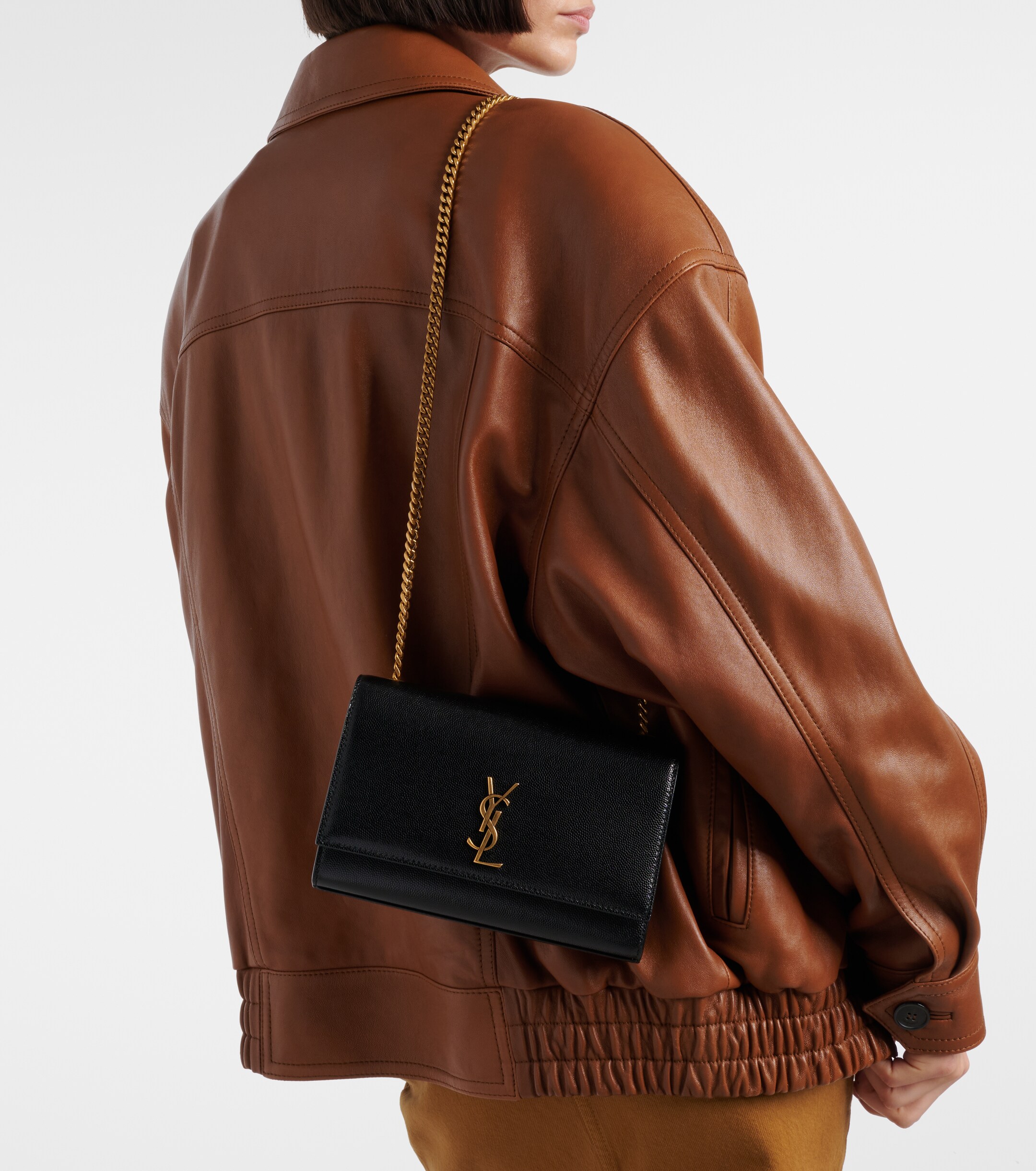 Saint Laurent New Kate Small leather shoulder bag